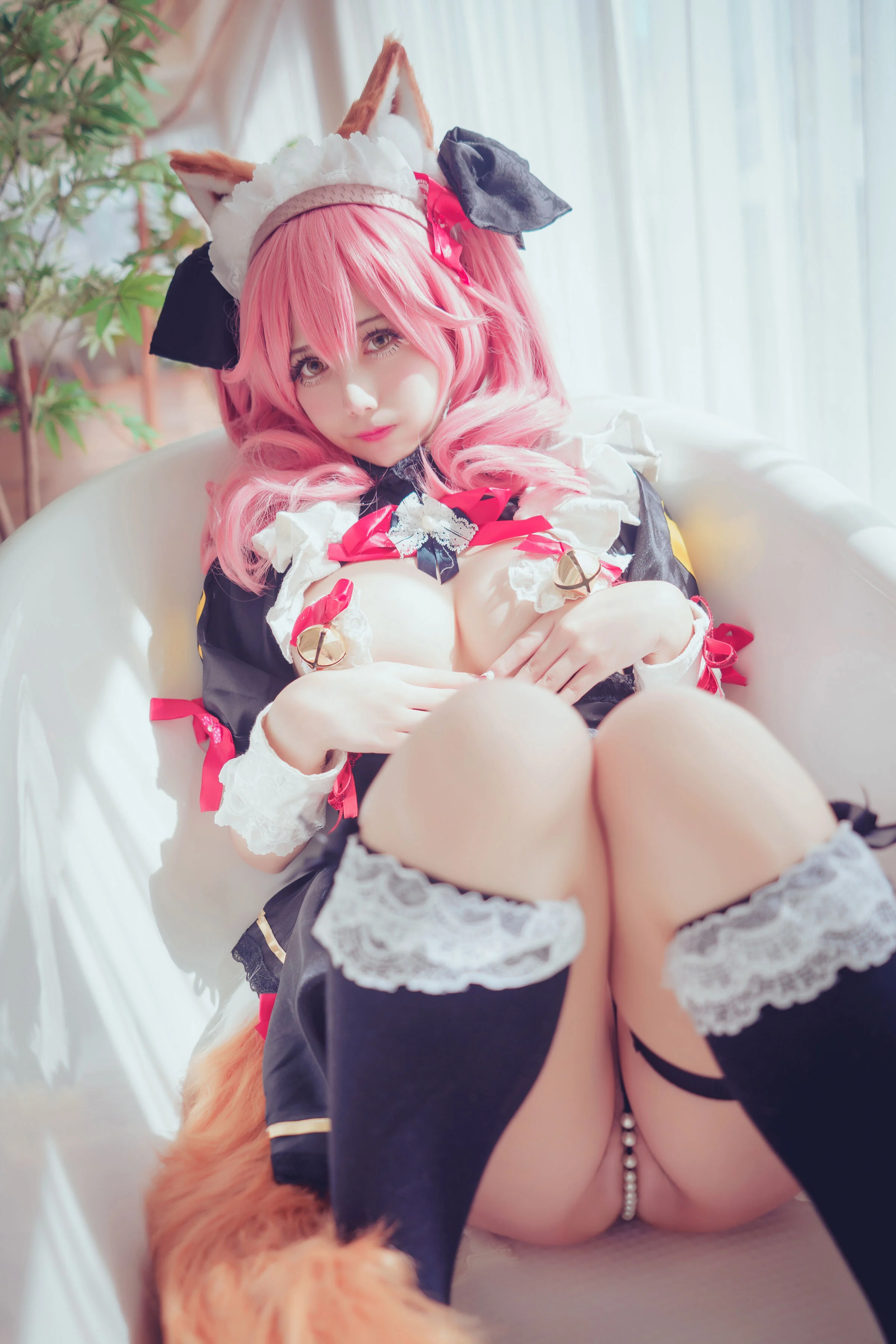 Đọc truyện hentai Tuyển tập Albums siêu phẩm Cosplay - Chap 223 - Okita Rinka - Tamamo-mae Maid
