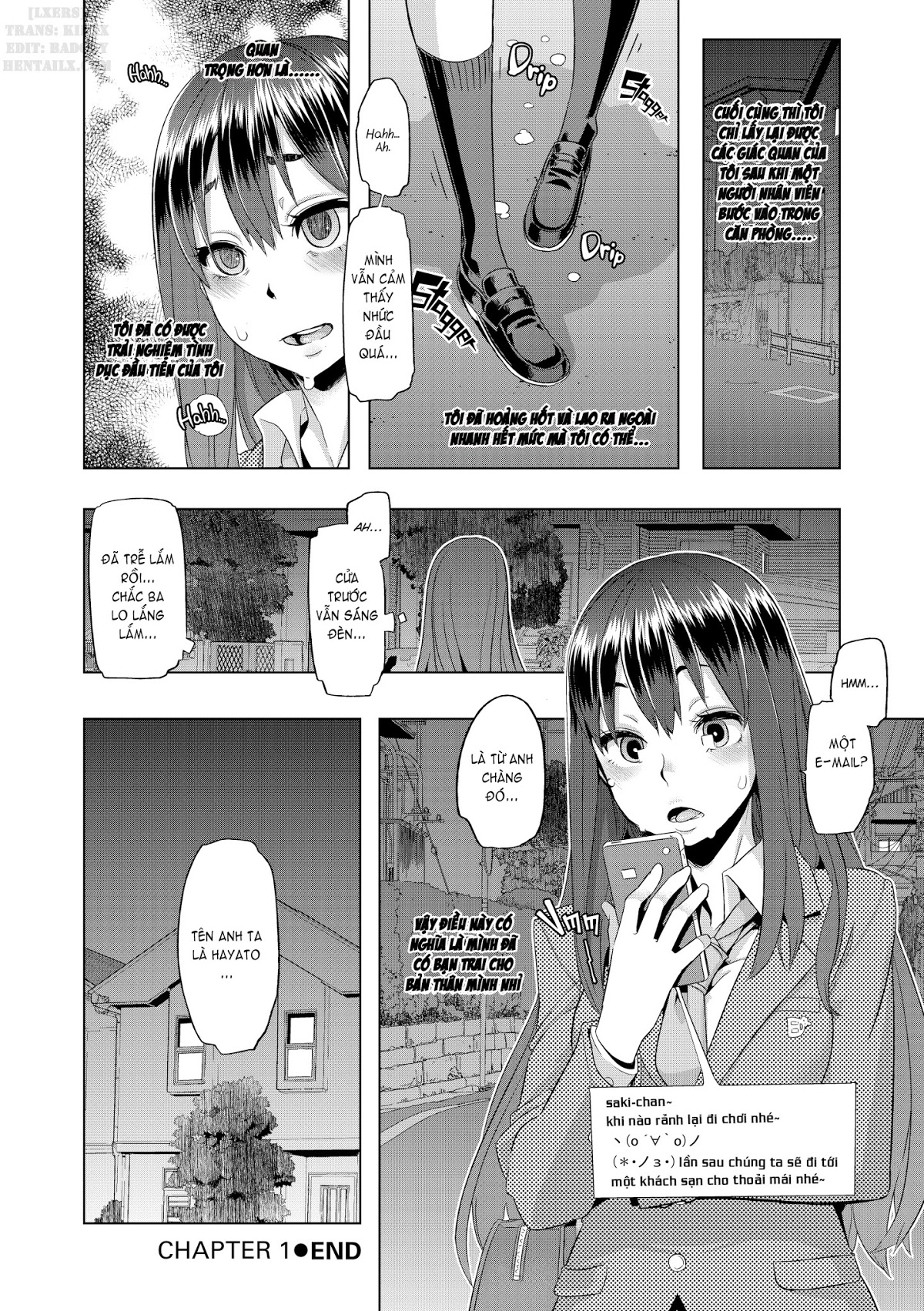 Đọc truyện hentai Cô nữ sinh và lần đầu biết sướng - Chap 1