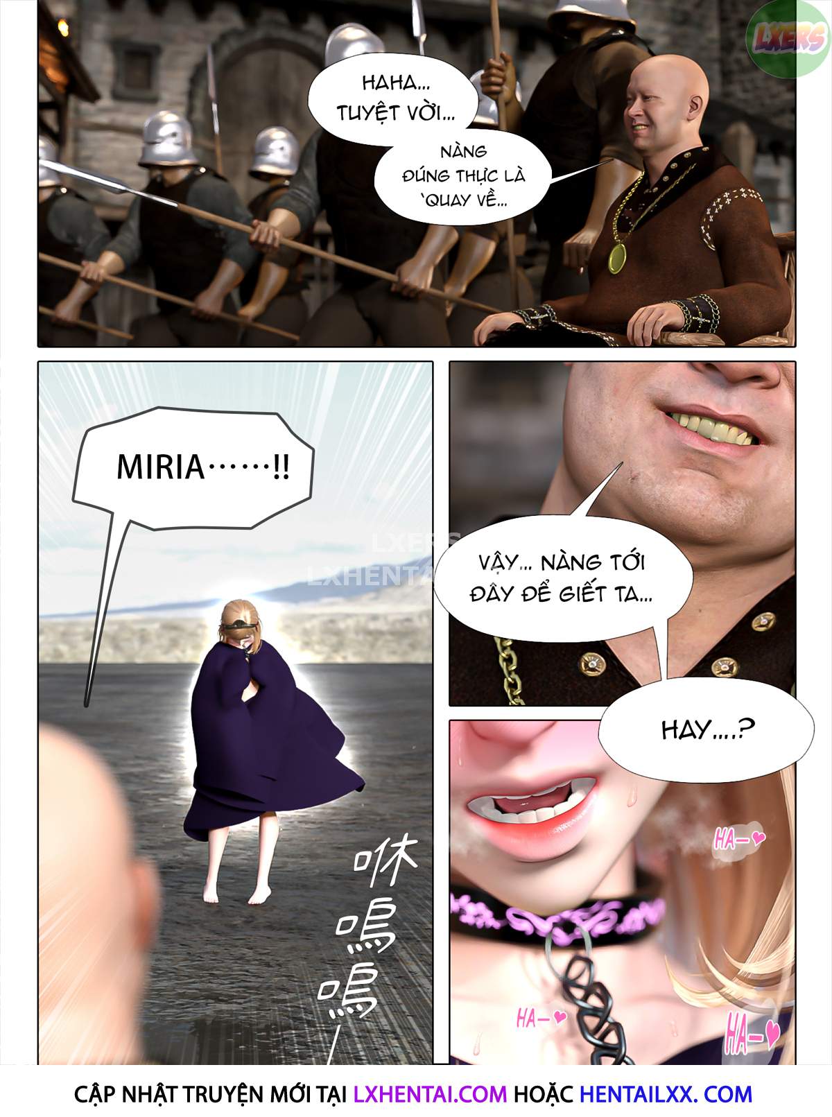 Đọc truyện hentai The Rose Fall Into Darkness - Chap 3