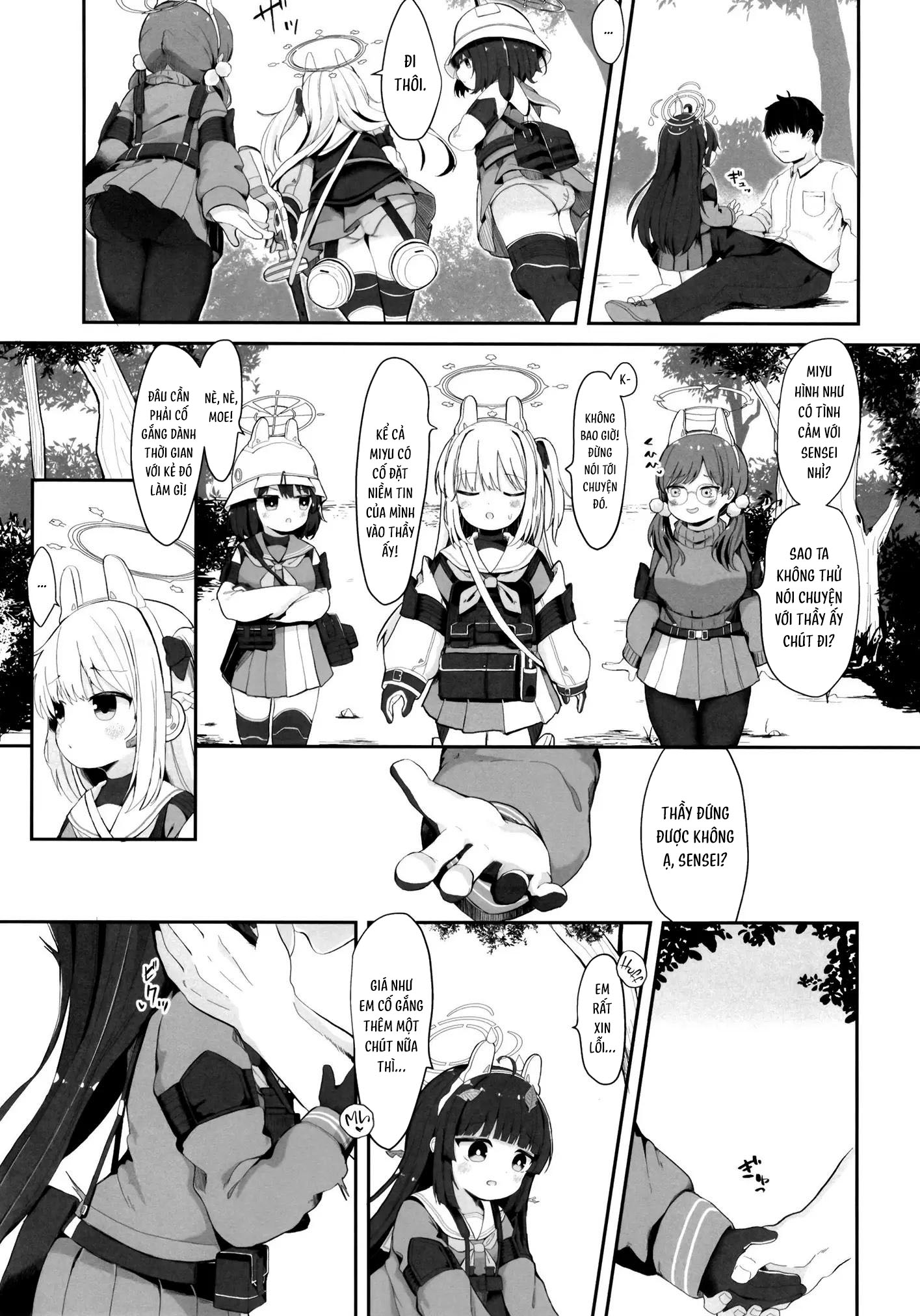 Đọc truyện hentai Con thỏ vẫy đuôi được âu yếm! - Oneshot nứng