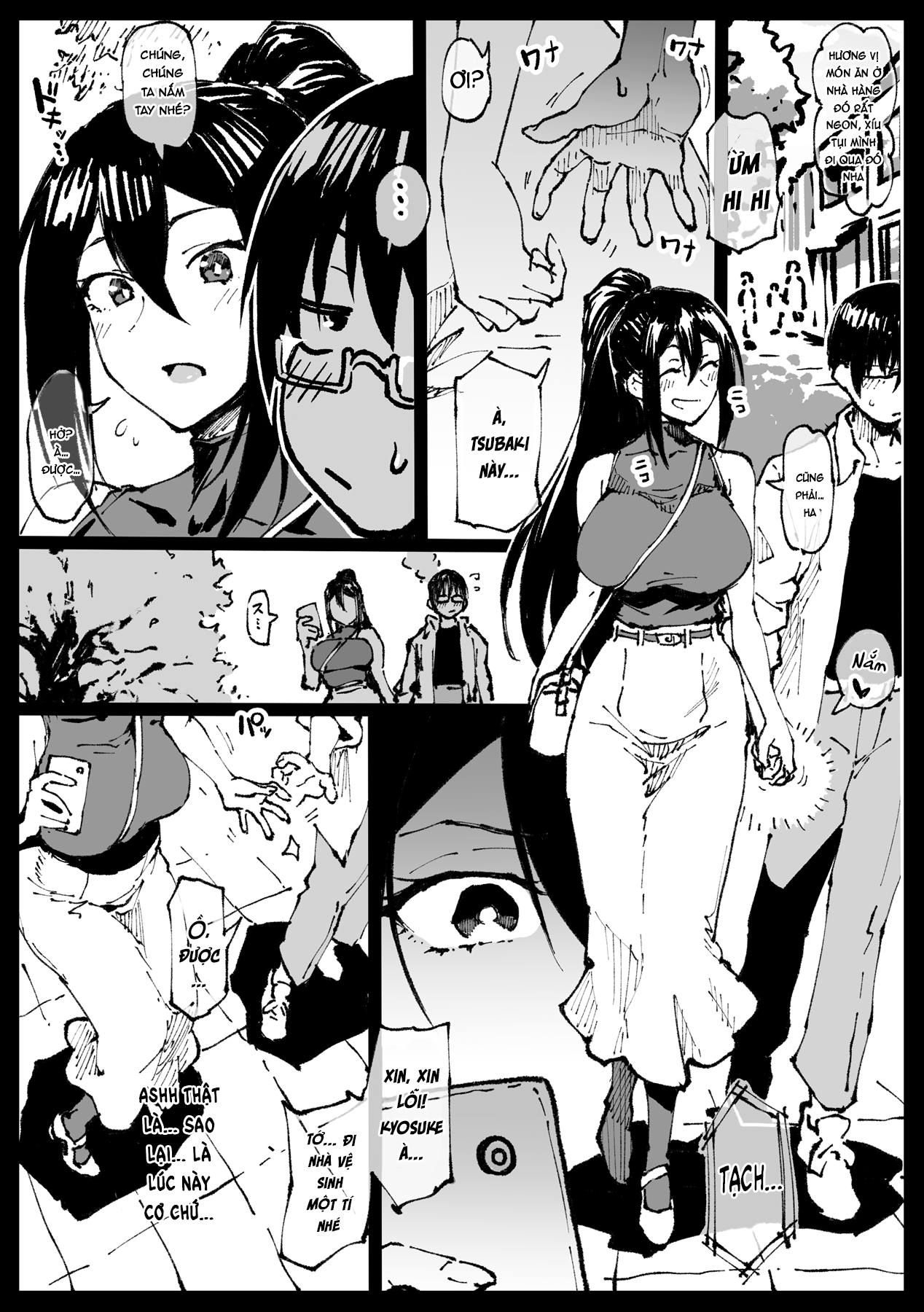 Đọc truyện hentai Tsubaki-san gọi điện trong buổi hẹn hò - Oneshot