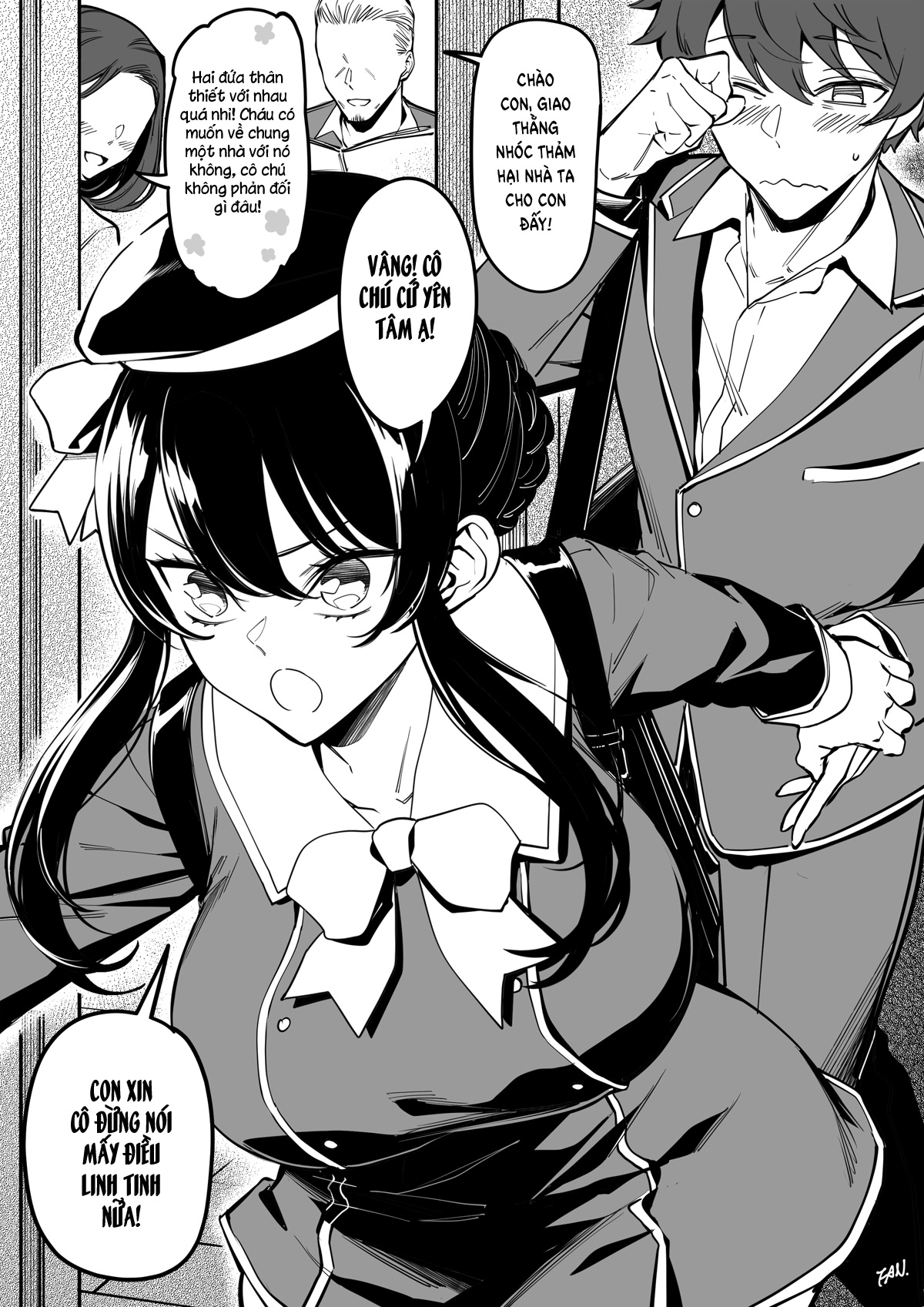 Đọc truyện hentai Người bạn thân thuở nhỏ của tôi là của bố - Chap 01