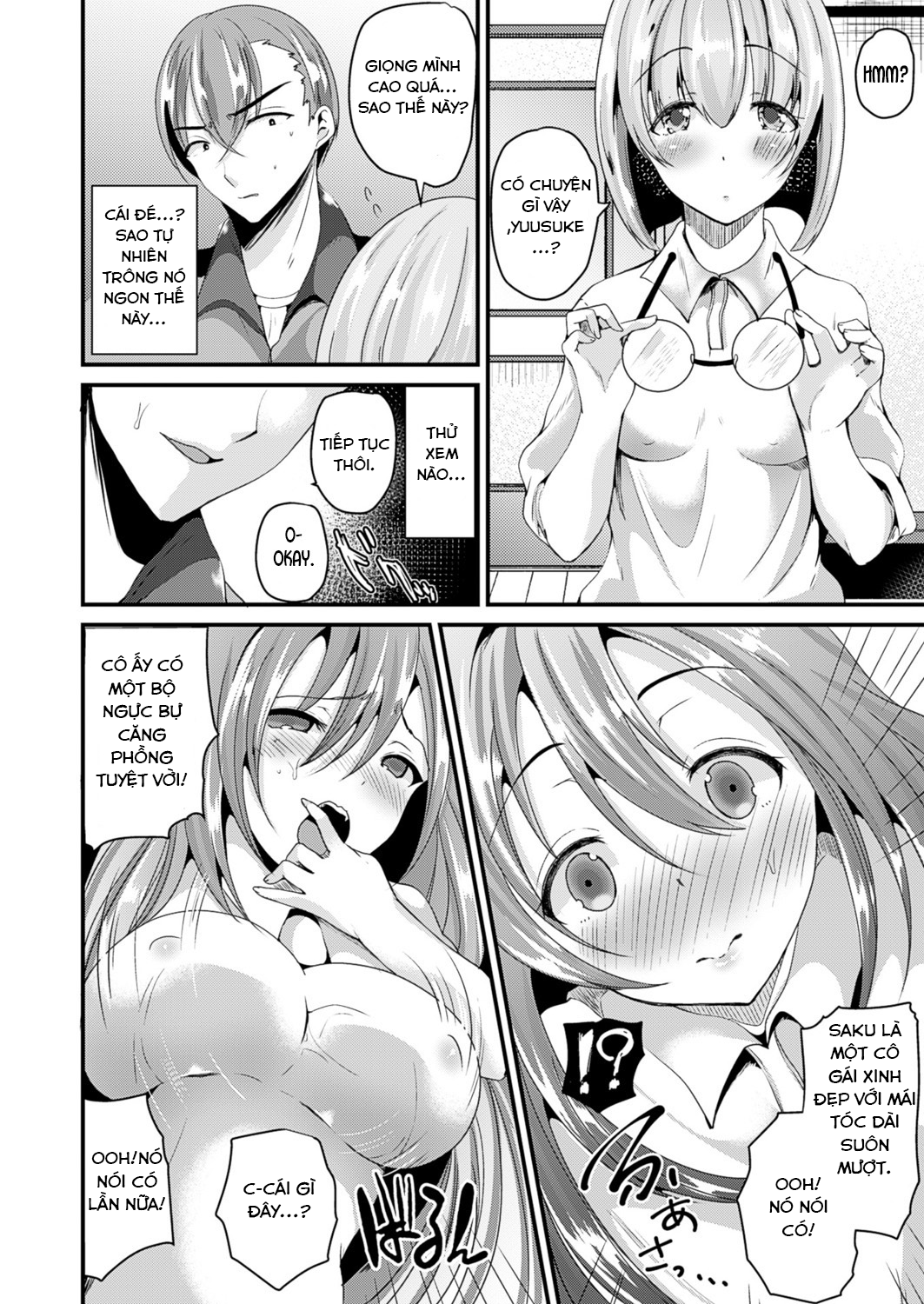 Đọc truyện hentai Nyotaika Shite Gokujou no Kanojo ni Naru - Oneshot