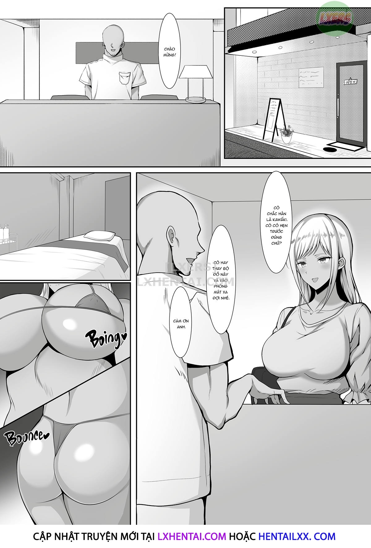 Đọc truyện hentai Mát-xa cho bà nội trợ - Oneshot