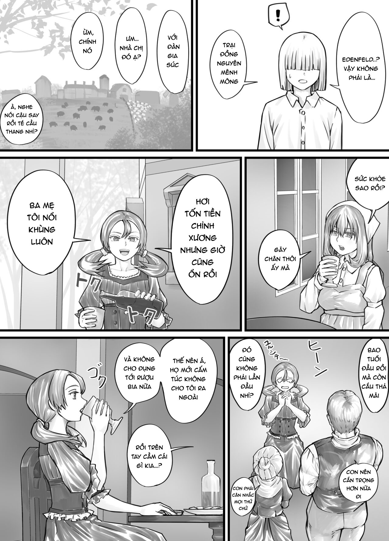 Đọc truyện hentai Manga nơi bạn có thể nhìn thấy cảnh mình tè lên chị gái mình - Chap 1 + 2