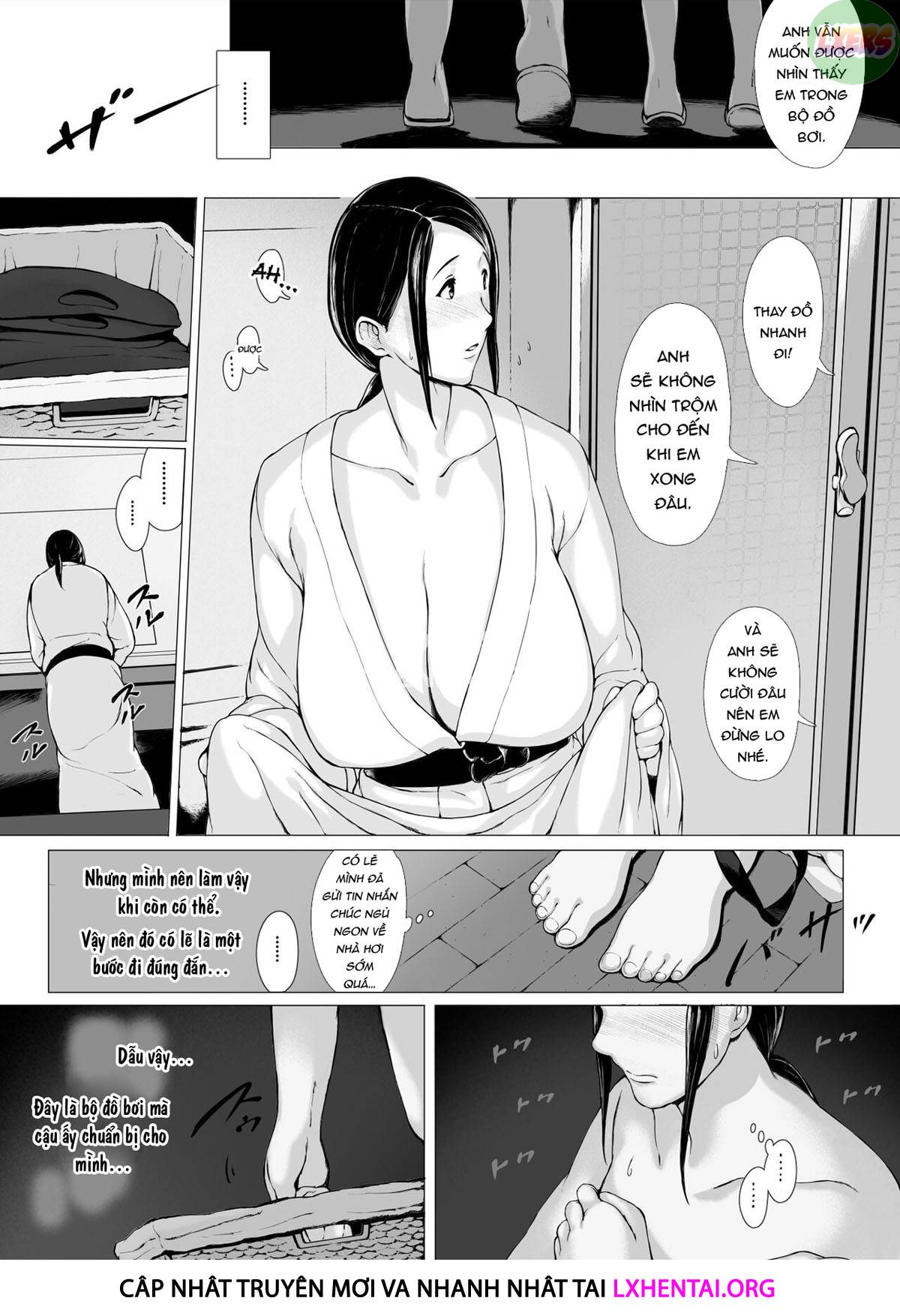 Đọc truyện hentai Hahagui Ottori Okaasan ga Toshishita Yarichin ni Nerawareru Toki - Chap 2A