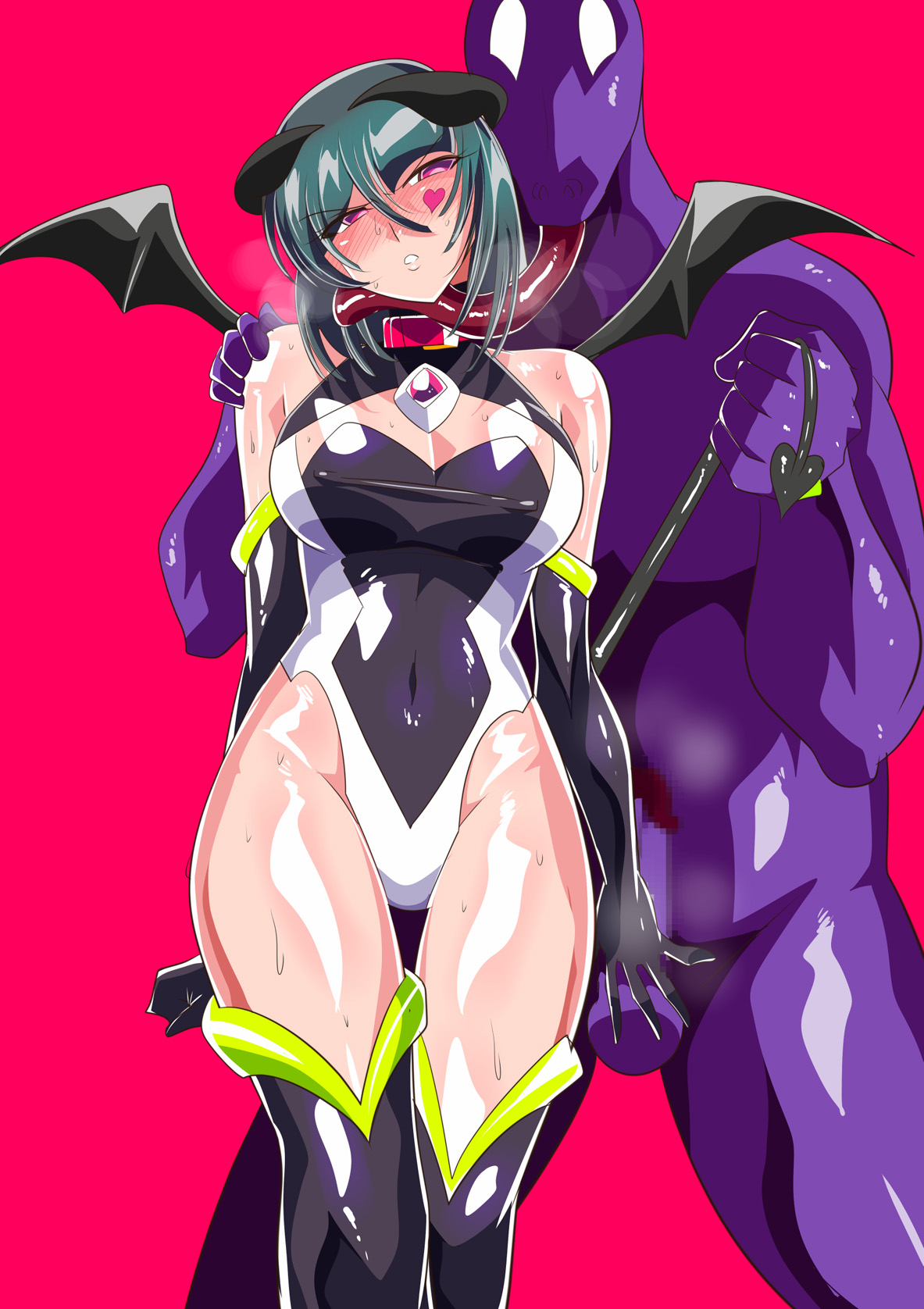 Đọc truyện hentai Heroine Harassment Chaste Taimashi Akina 4 - Oneshot