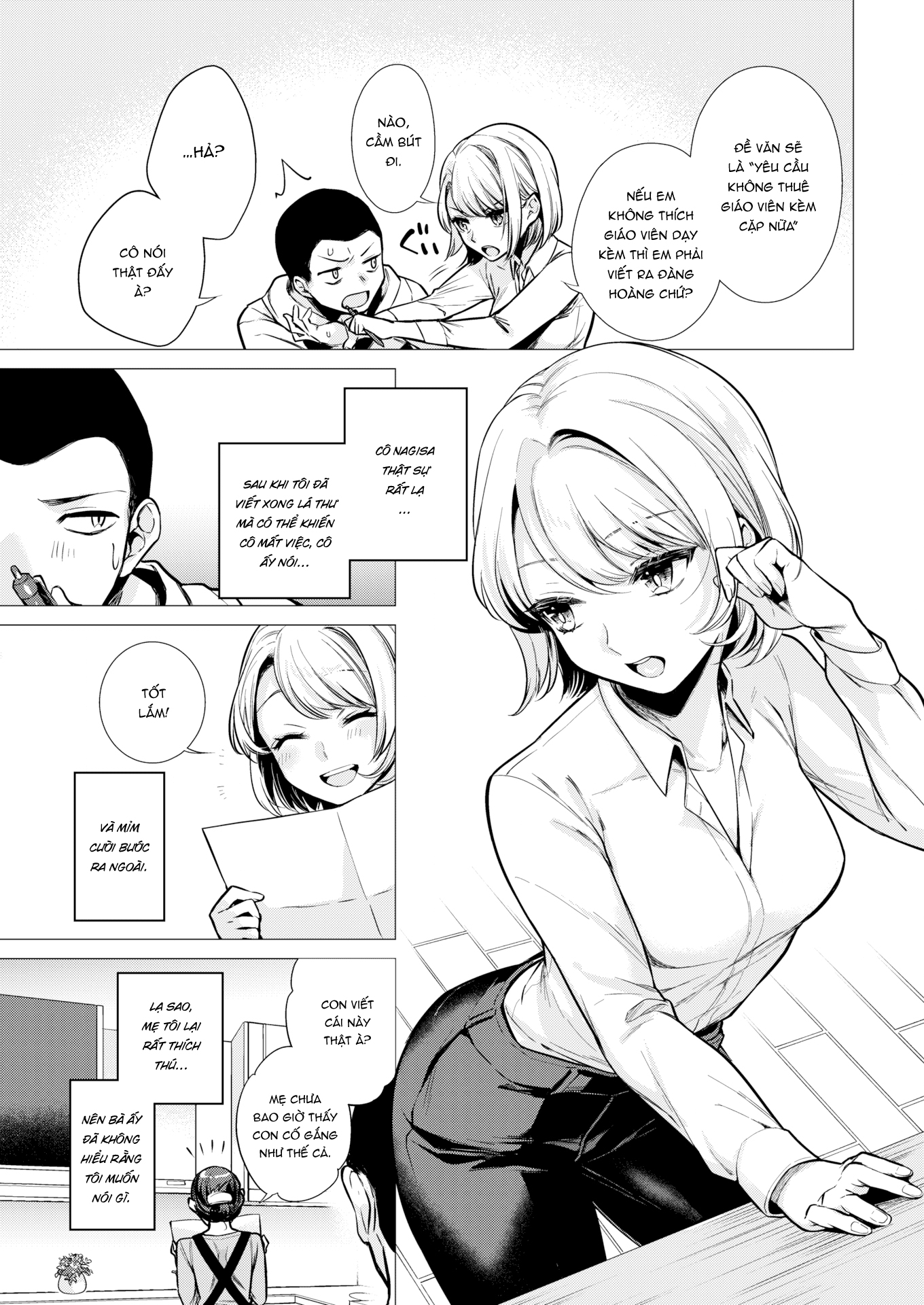 Đọc truyện hentai Nagisa-sensei - Oneshot ngọt [Không che]
