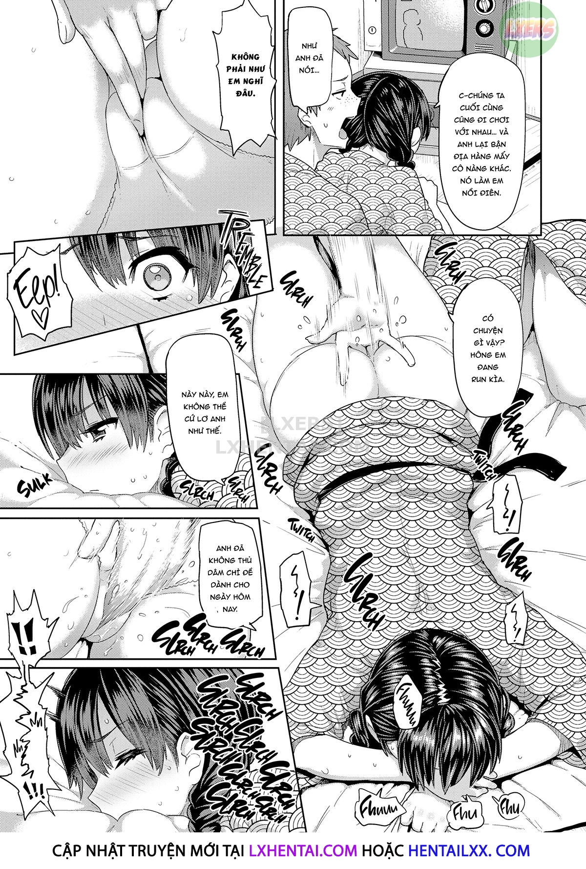 Đọc truyện hentai Ẩm ướt & Hoang dại - Chap 8 - Overnight Motion