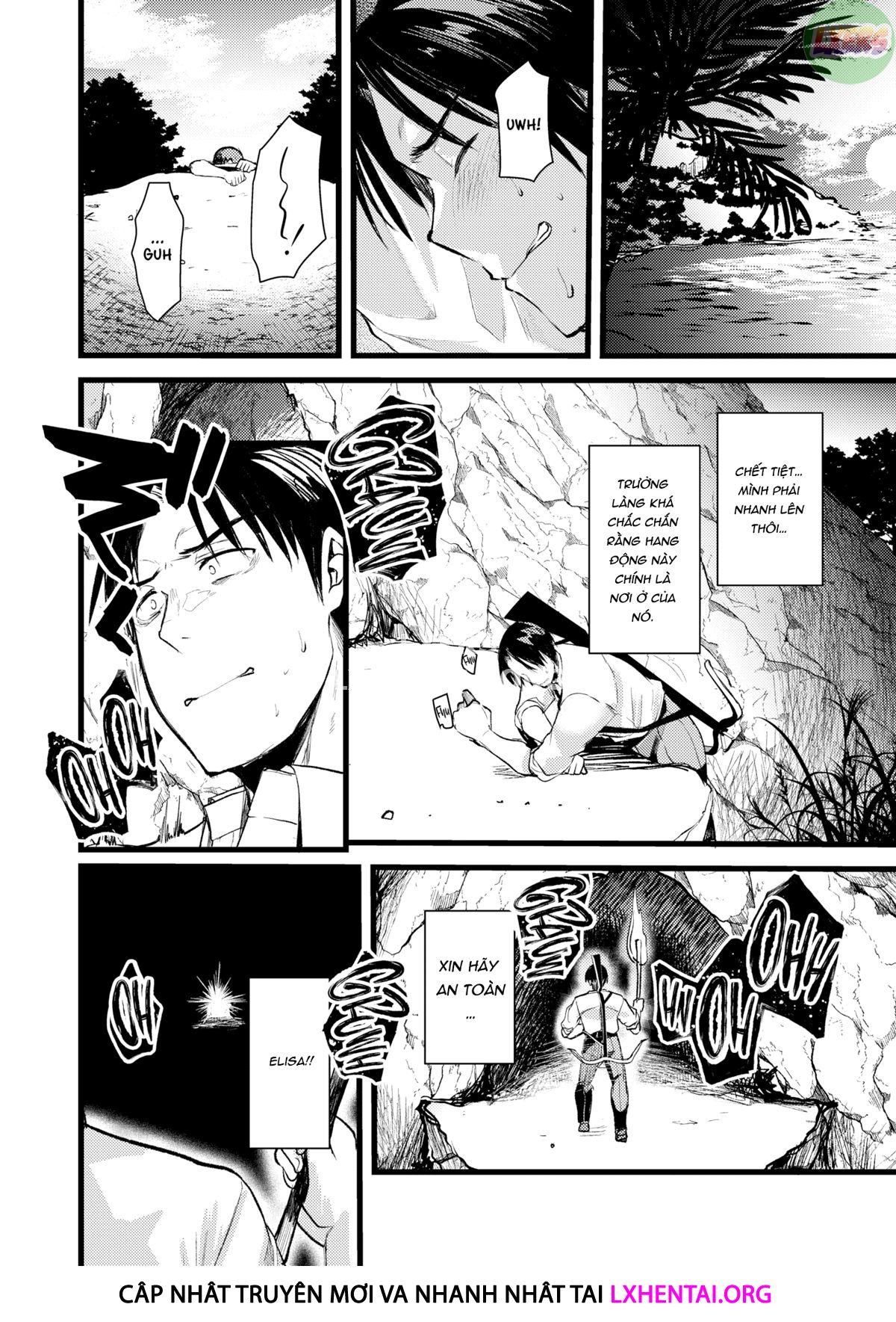 Đọc truyện hentai Cuộc sống thư thái nơi đảo hoang cùng cô Kỵ sĩ công chúa Level 1 - Chap 10