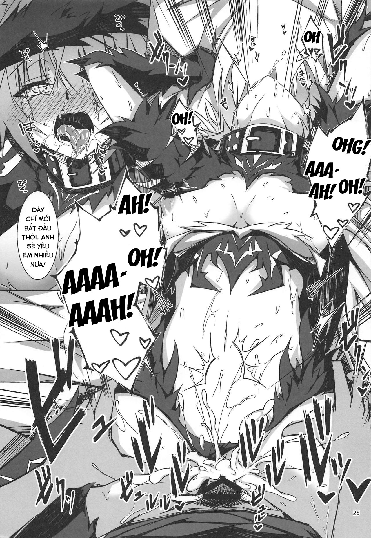 Đọc truyện hentai Ryouken wa Mesuinu Rashiku - Oneshot