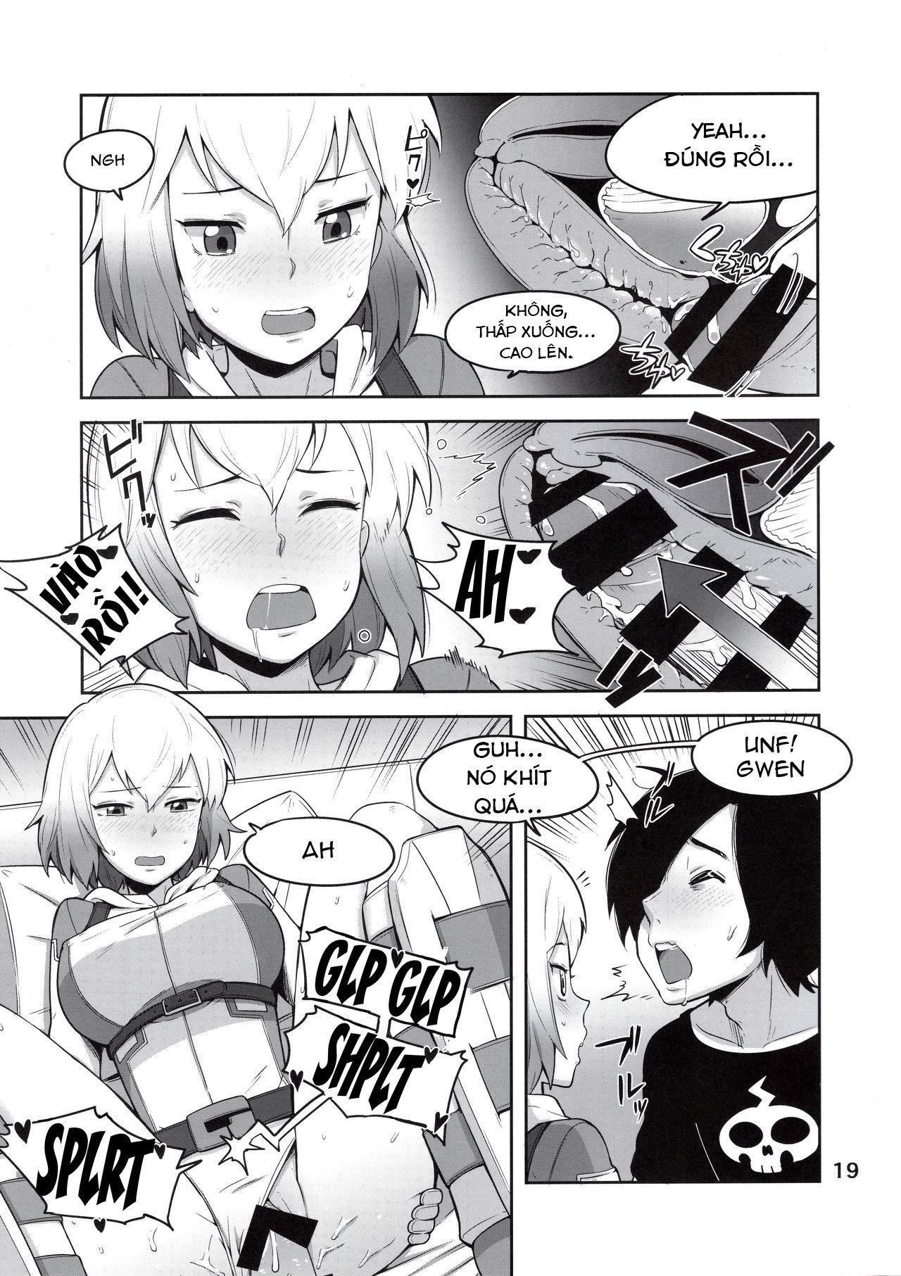 Đọc truyện hentai Gwenpool (Watashi tachi Icya-Love Shimashita) - Oneshot