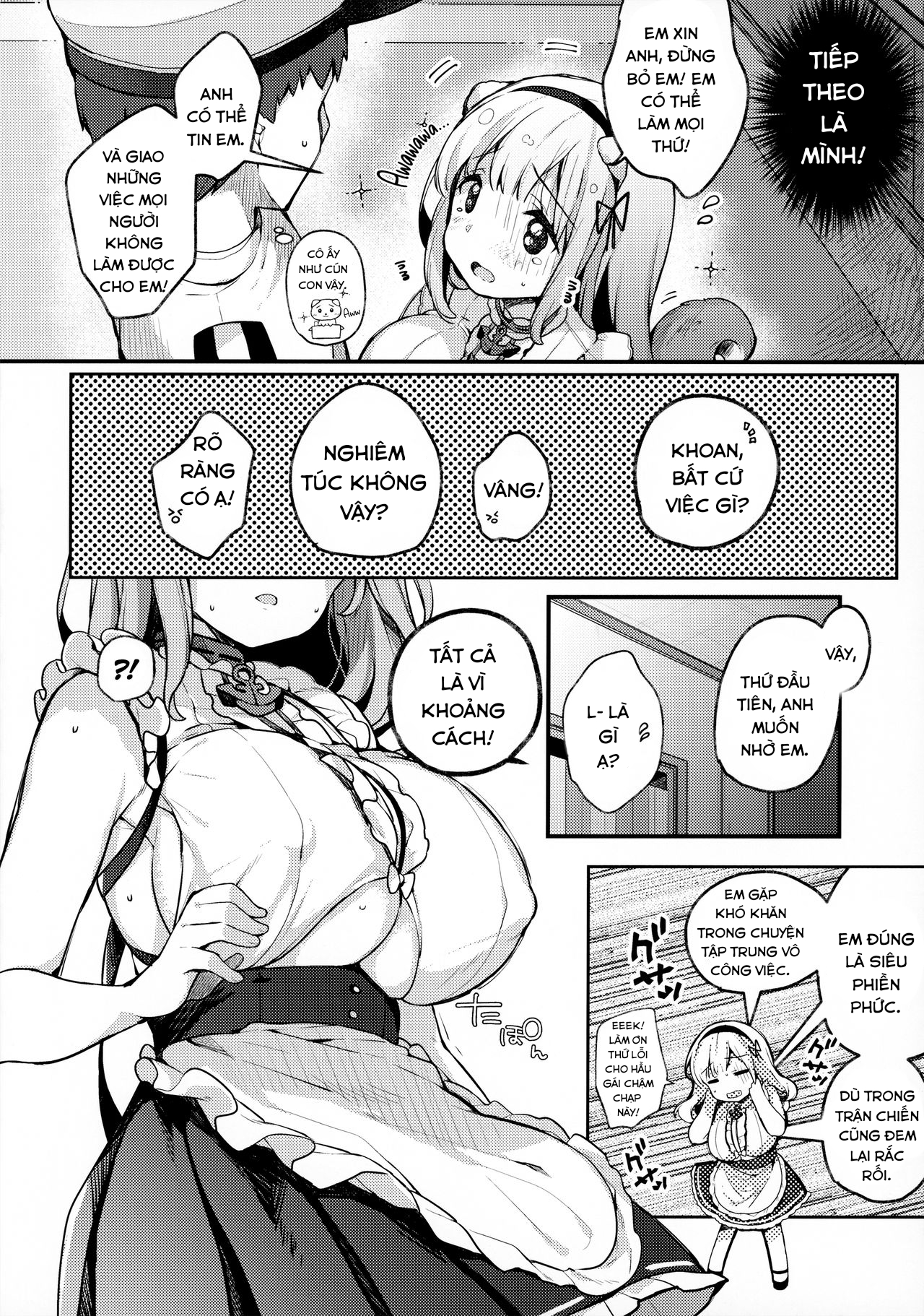 Đọc truyện hentai Dido-chan wa Yaku ni Tachitai!! - Oneshot