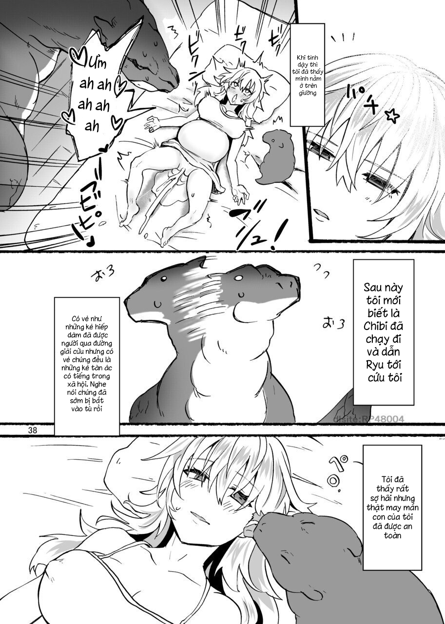 Đọc truyện hentai Đền ơn rồng nhỏ - Oneshot