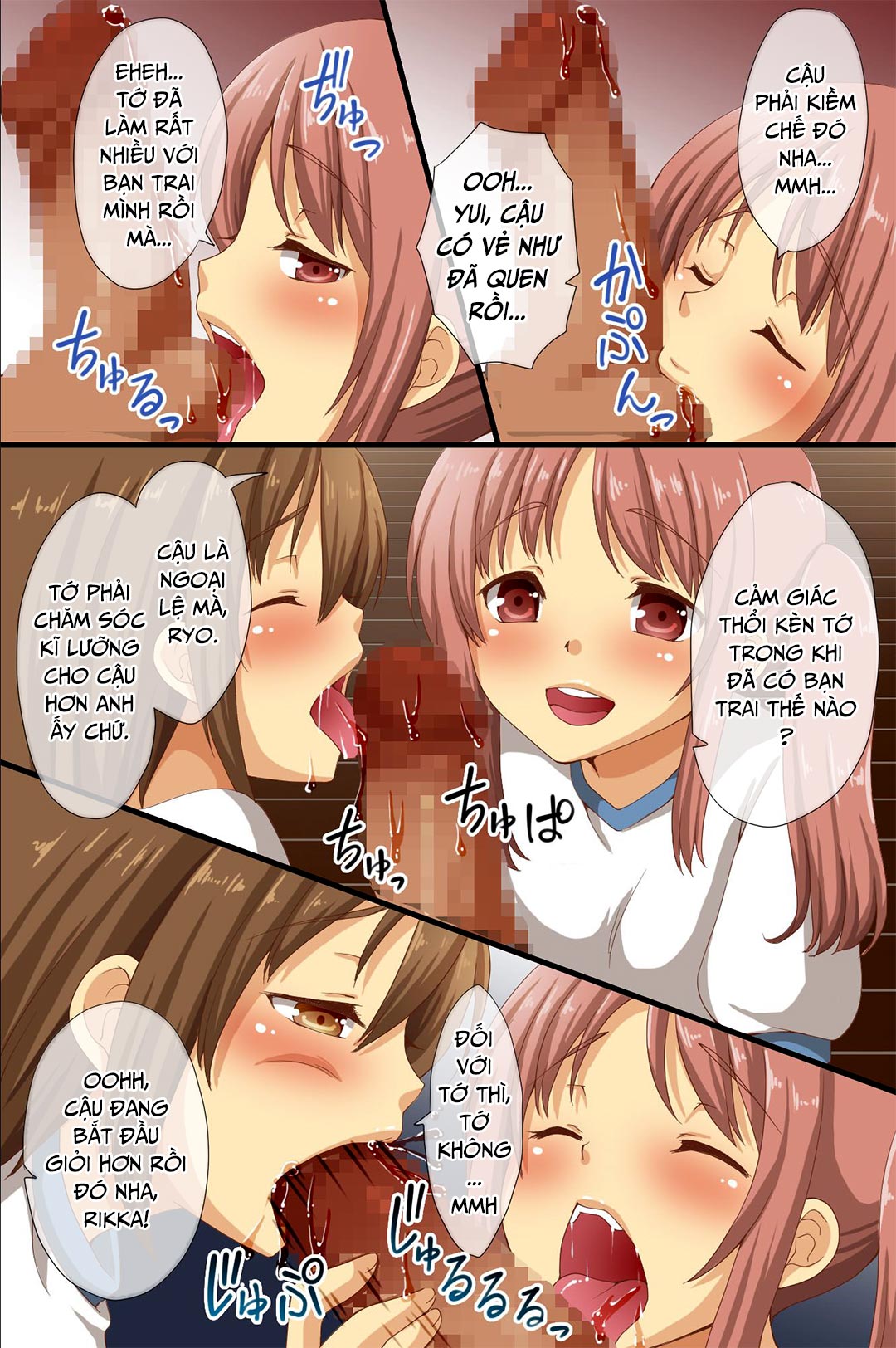 Đọc truyện hentai Thống trị cả ngôi trường - Mọi người đều bị thôi miên - Chap 1B