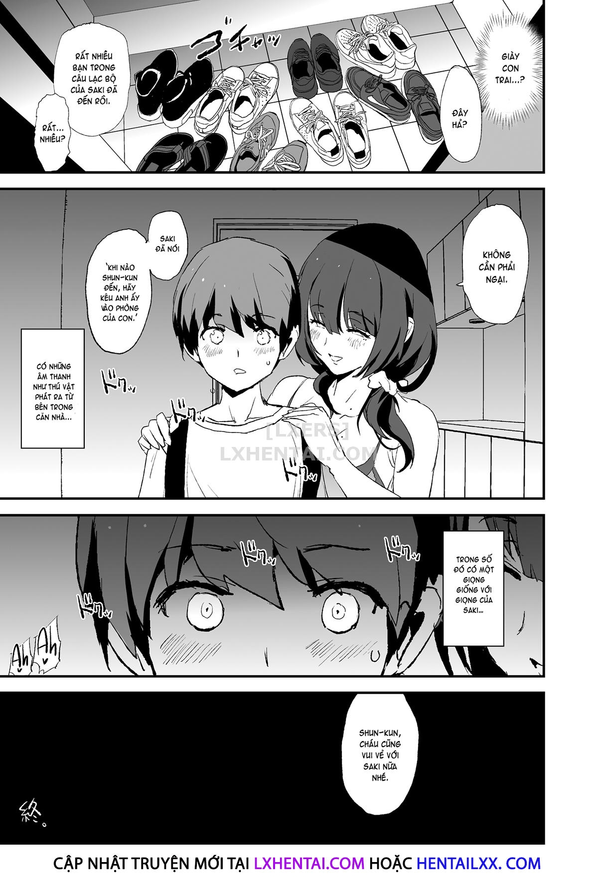 Đọc truyện hentai Cocksleeve Camp - Chap 1 - It Seems Your Girlfriend Is Going To The Cock Sleeve Camp