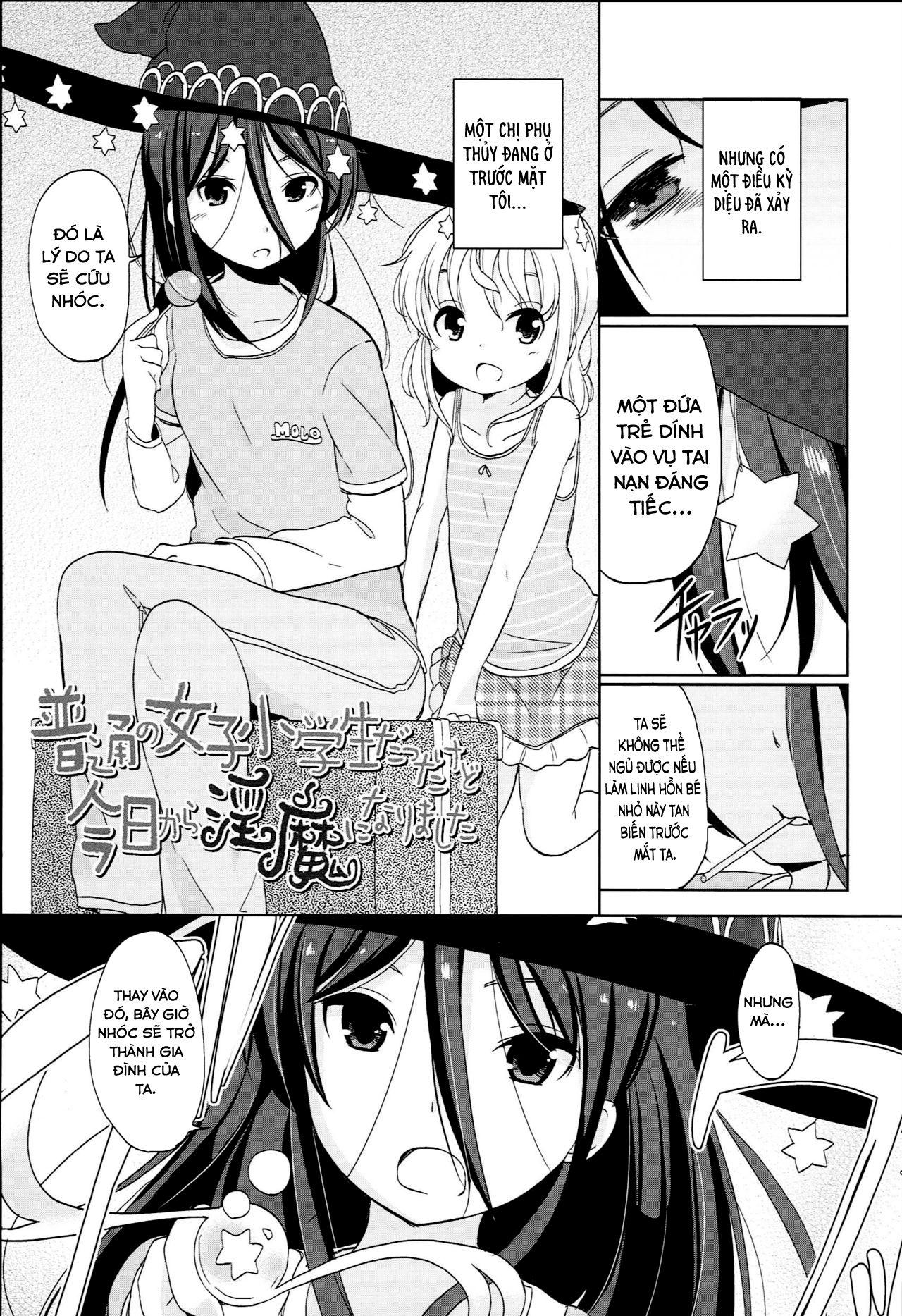 Đọc truyện hentai Tôi là học sinh tiểu học, nhưng từ hôm nay tôi trở thành Succubus - Chương 1