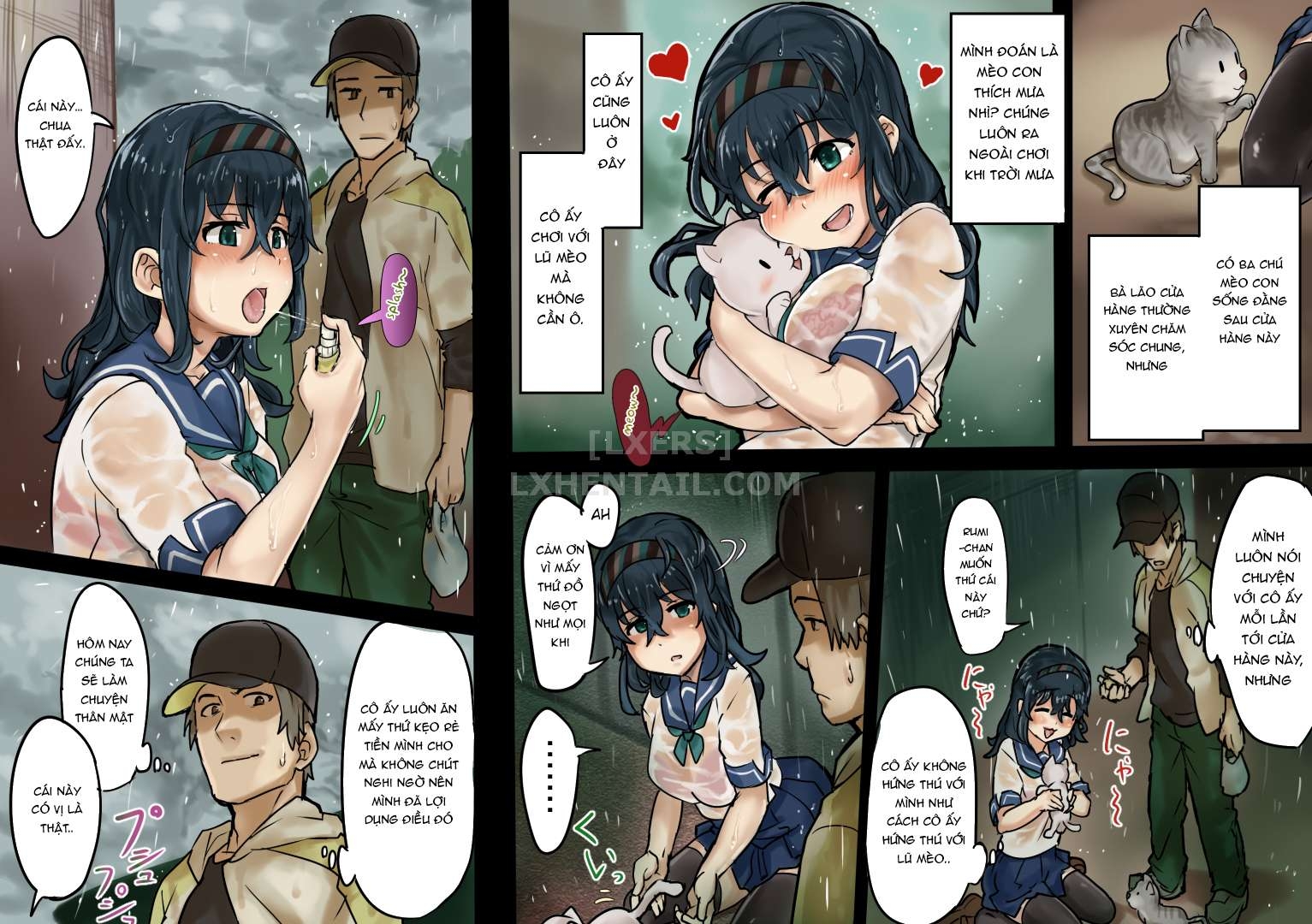 Đọc truyện hentai Zubunure Seifuku Musume Ni Biyaku O Nomasete Renzoku Nakadashi - Oneshot