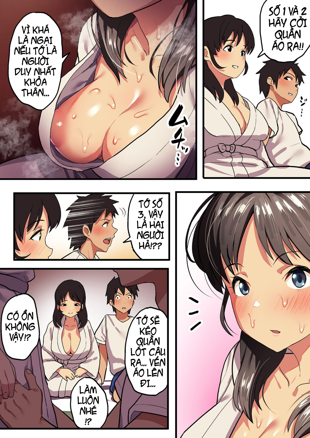 Đọc truyện hentai School Trip X King Game - Chap 1