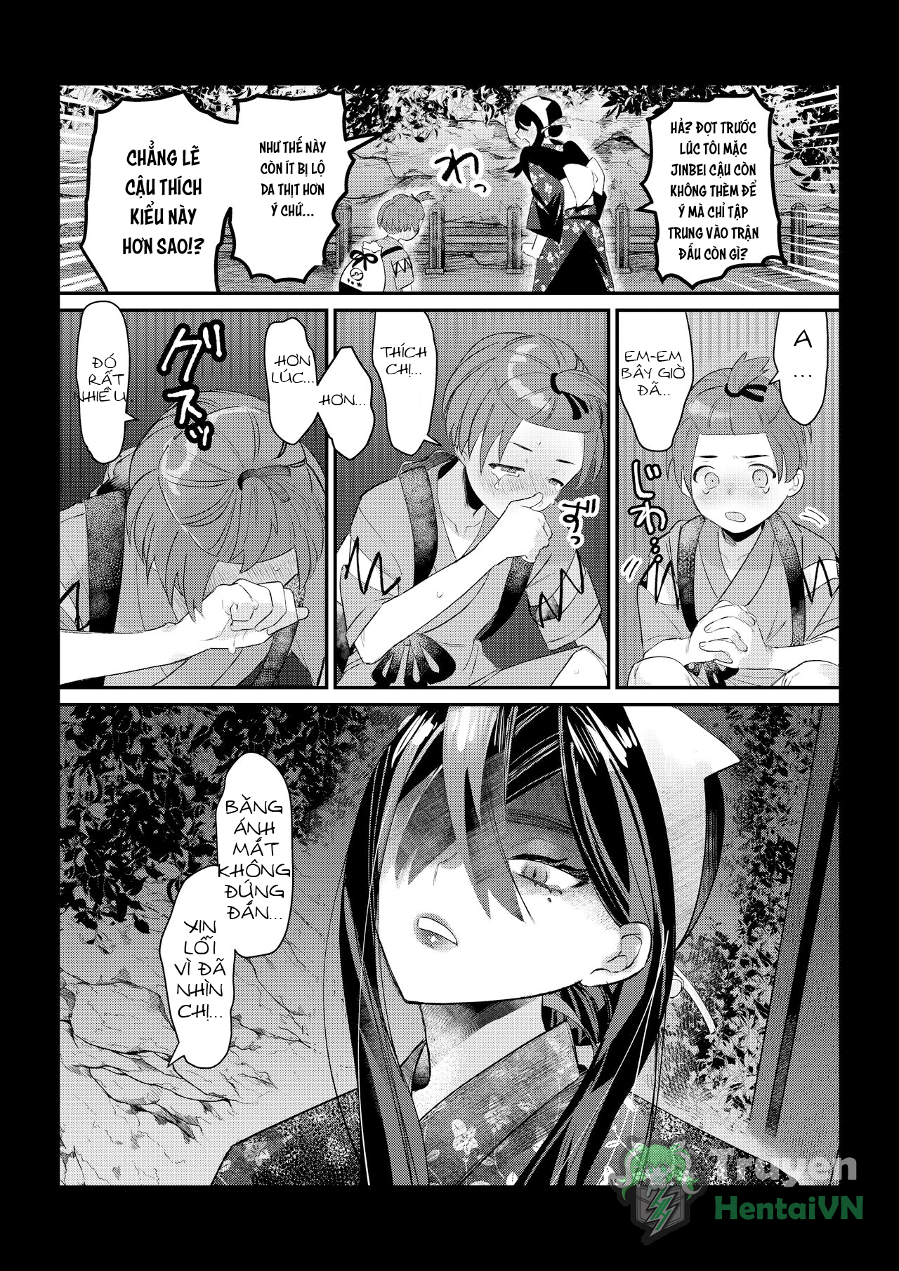 Đọc truyện hentai HaruZei no Nazo Jikeiretsu Aokan Manga - Oneshot