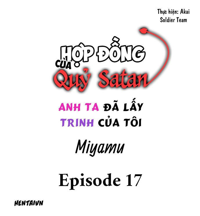 Đọc truyện hentai Hợp đồng của quỷ Satan - Chap 17: Cảnh nóng lên sóng :3
