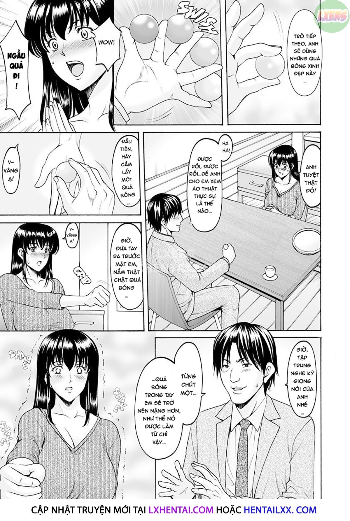 Đọc truyện hentai Thôi Miên Cô Vợ Ngây Thơ Của Đồng Nghiệp - Chap 1