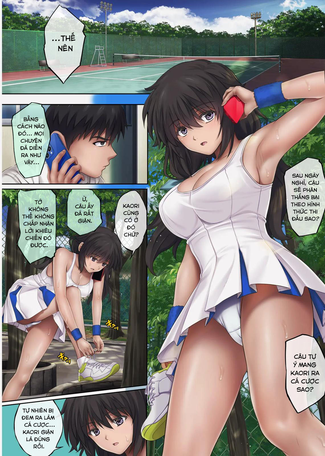 Đọc truyện hentai Phòng tập thế dục nữ sinh 4 - Nửa sau