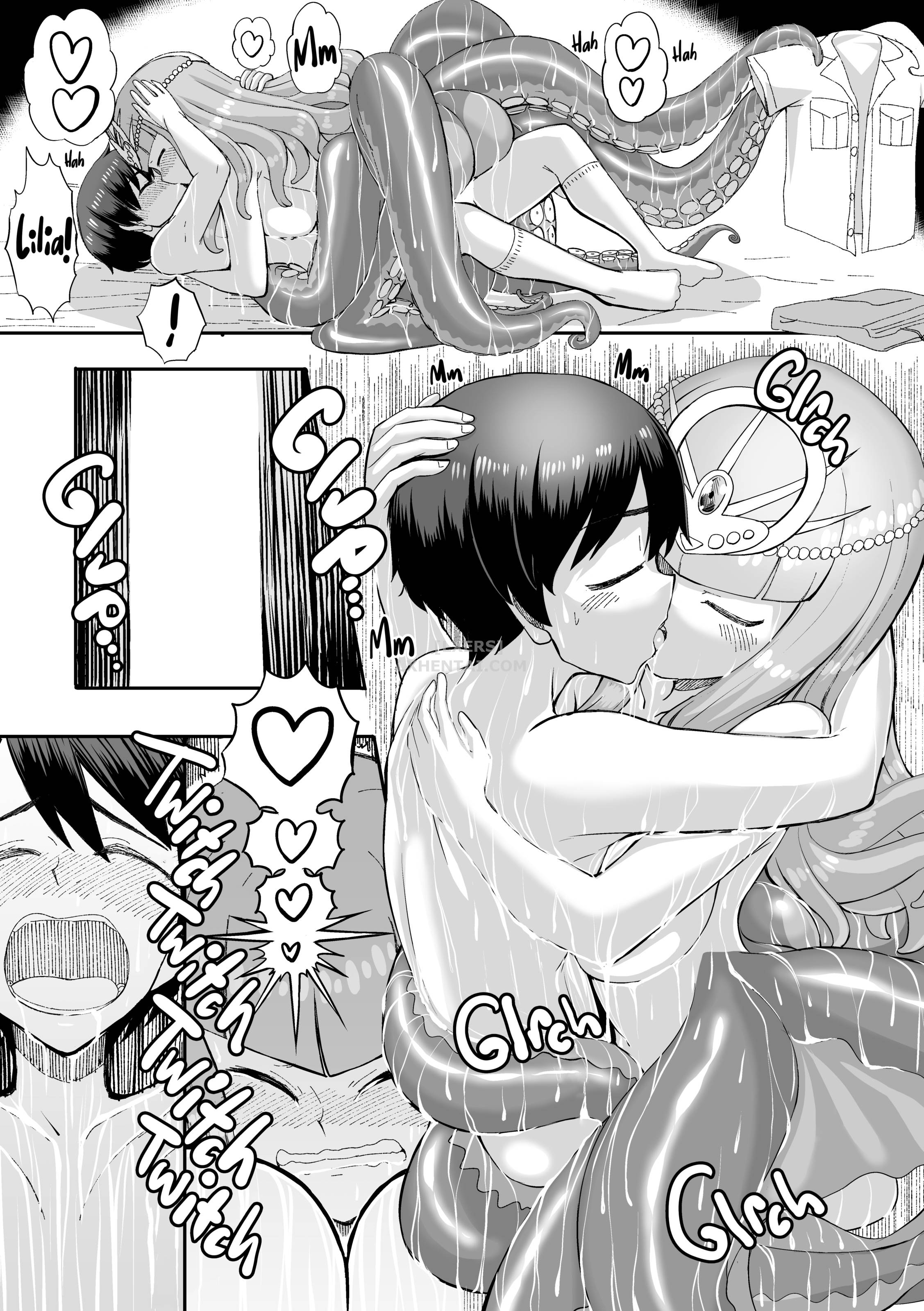 Đọc truyện hentai Monster Girls With a Need for Seed - Chap 13 - The Story of How I Got Wet and Wild with an Octogirl