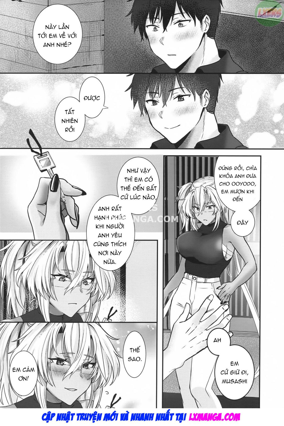 Đọc truyện hentai Musashi-San No Yoru Jijou Anata No Ai Kagi Hen - Oneshot