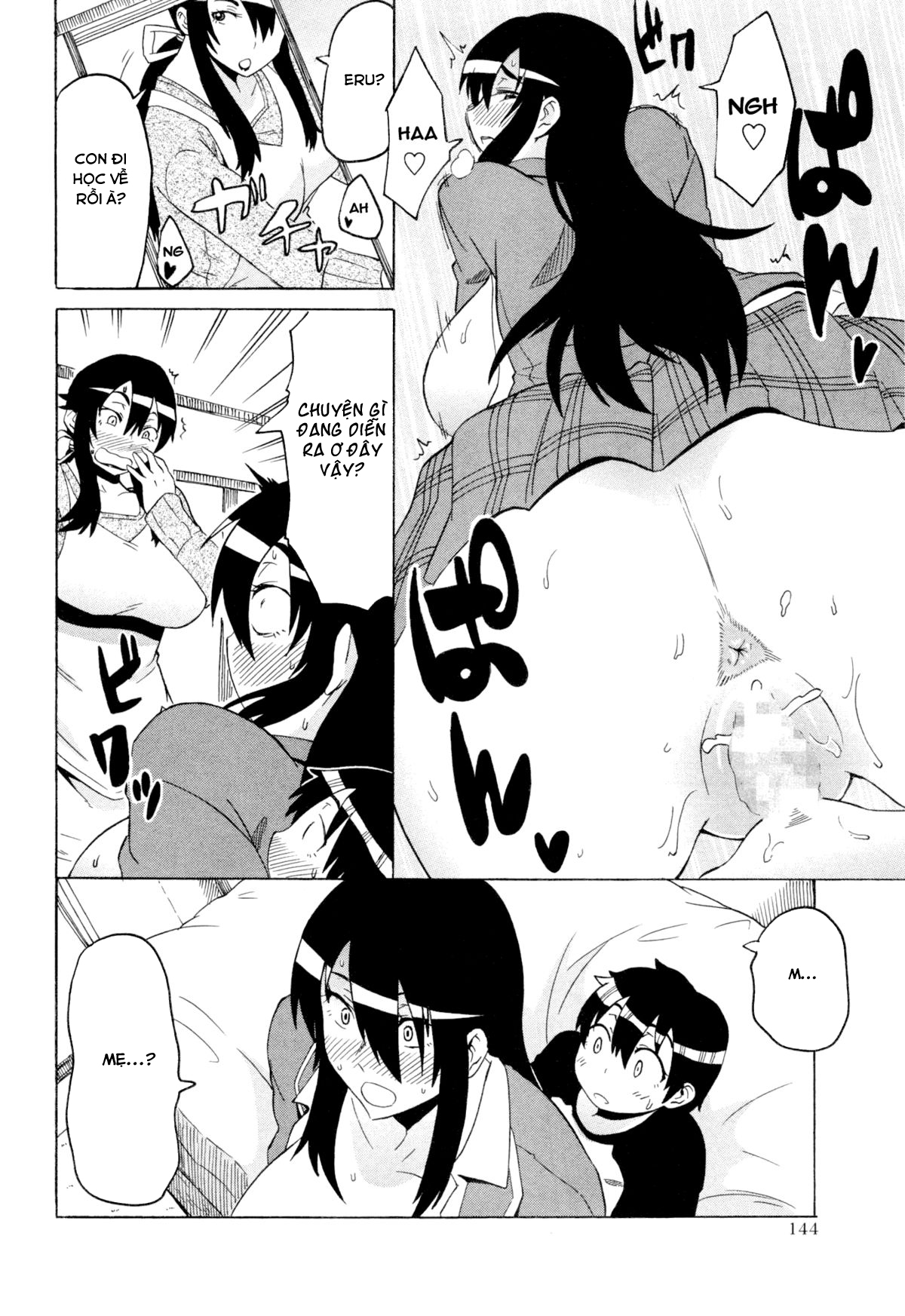 Đọc truyện hentai Cậu nhóc hàng xóm nghịch ngợm của tôi - Chap 2 - Bà mẹ của bà chị hàng xóm