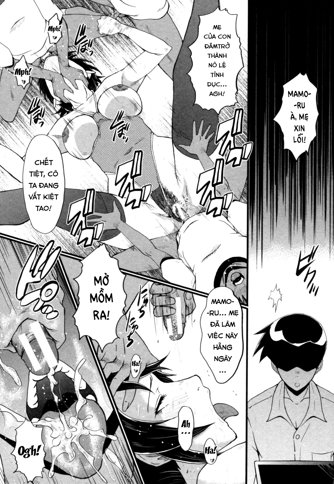 Đọc truyện hentai Haha Wa Buzama Ni Koshi O Furu ~Gogo No Seibo-Tachi~ - Chap 3
