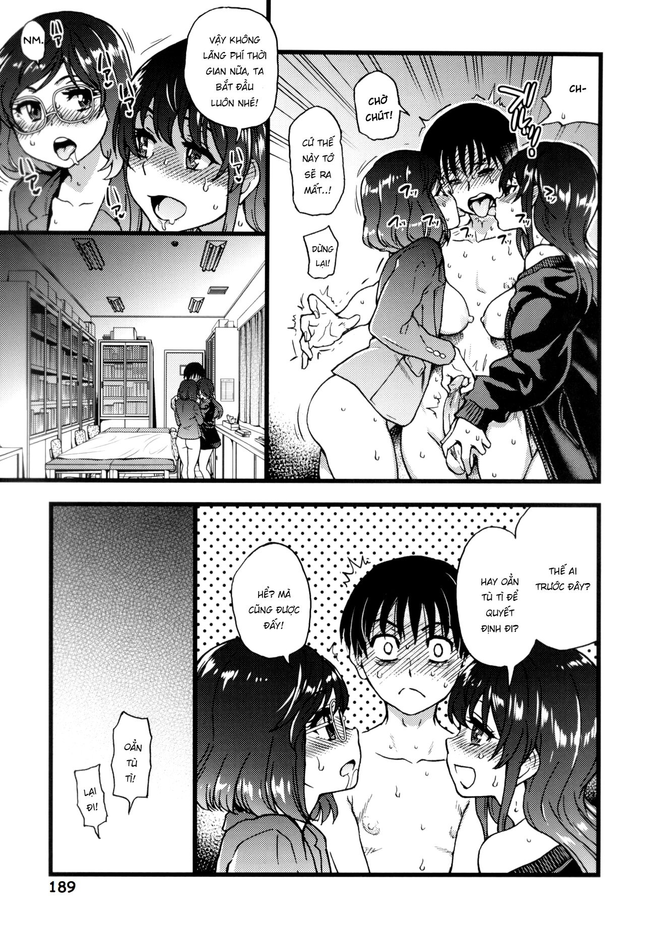 Đọc truyện hentai Please! Freeze! Please! - Chap 7: Chịch rồi tôi thề!