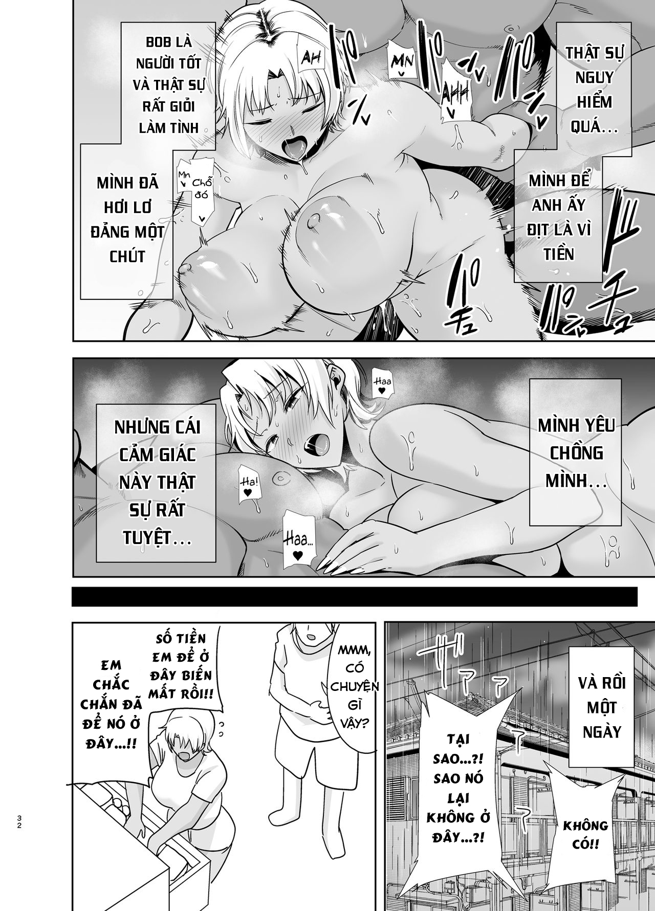 Đọc truyện hentai Wild-shiki Nihonjin Tsuma no Netorikata Sono - Chap 2 - Có che