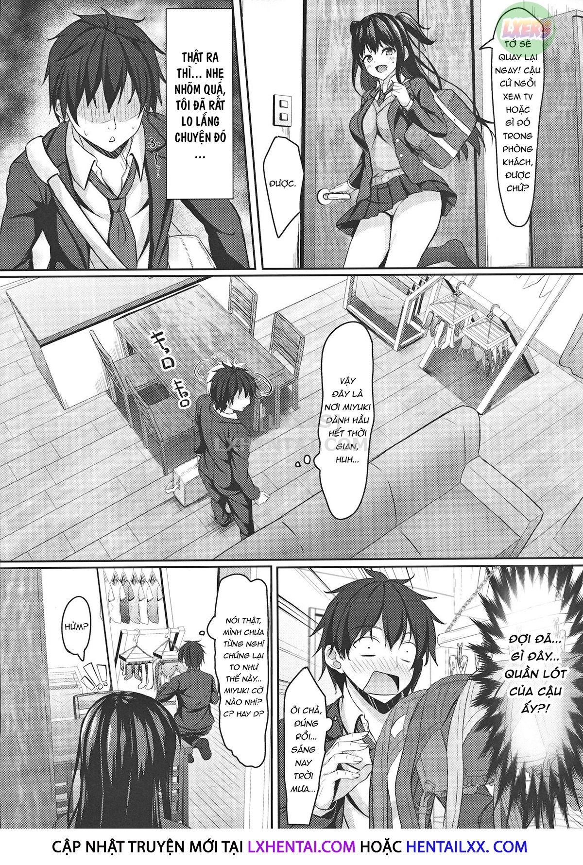 Đọc truyện hentai Chuugaku 1-Nen No Boku To Koibito No Jk No Onee-Chan - Oneshot