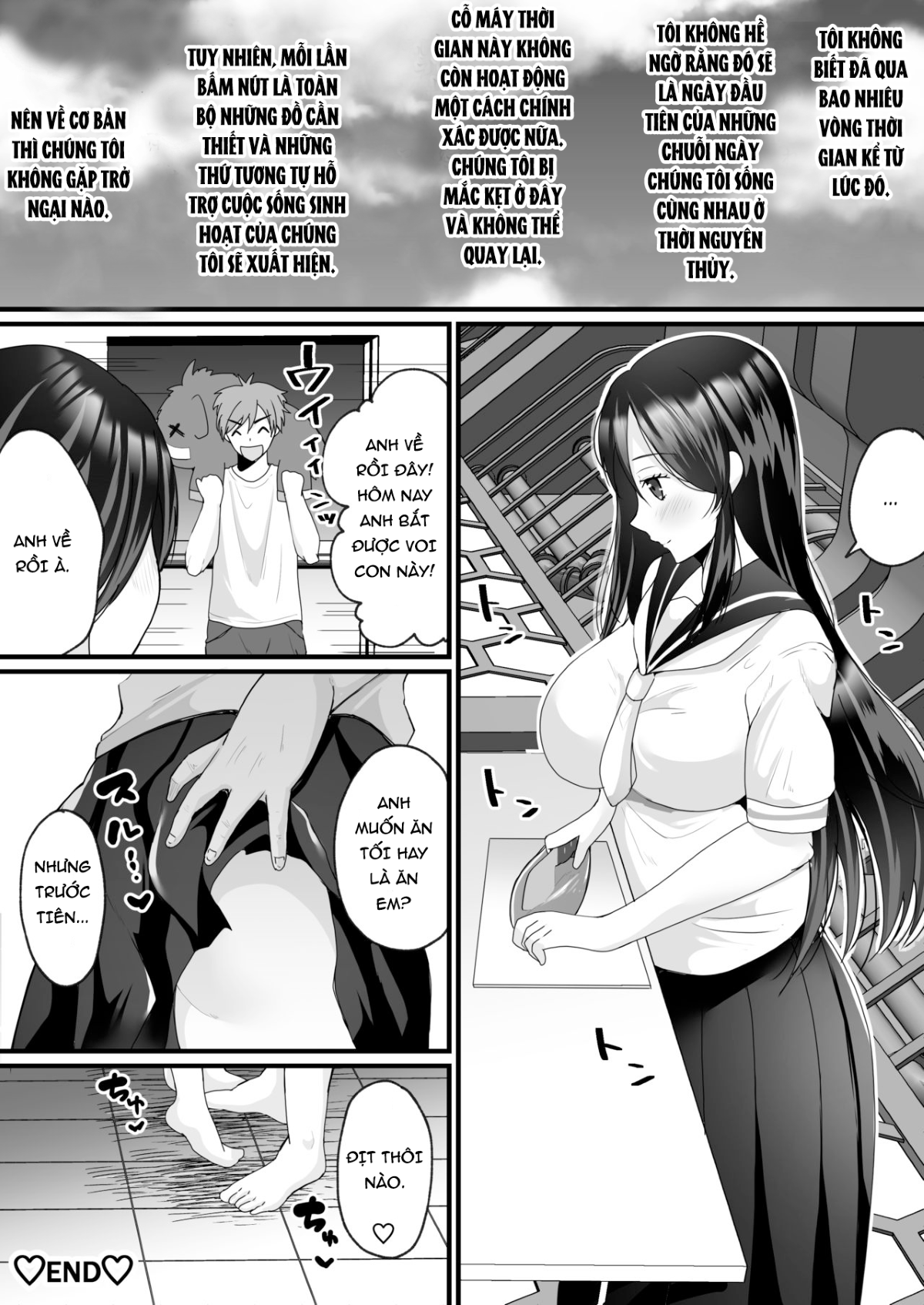 Đọc truyện hentai Lên Nhầm Tàu Adam Và Eva - Oneshot