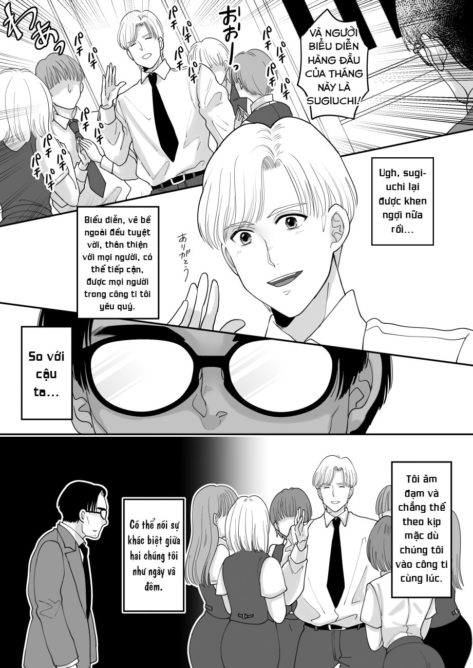 Đọc truyện hentai Yuushuu na Douryou no Mesu Ochi Kiroku - Oneshot