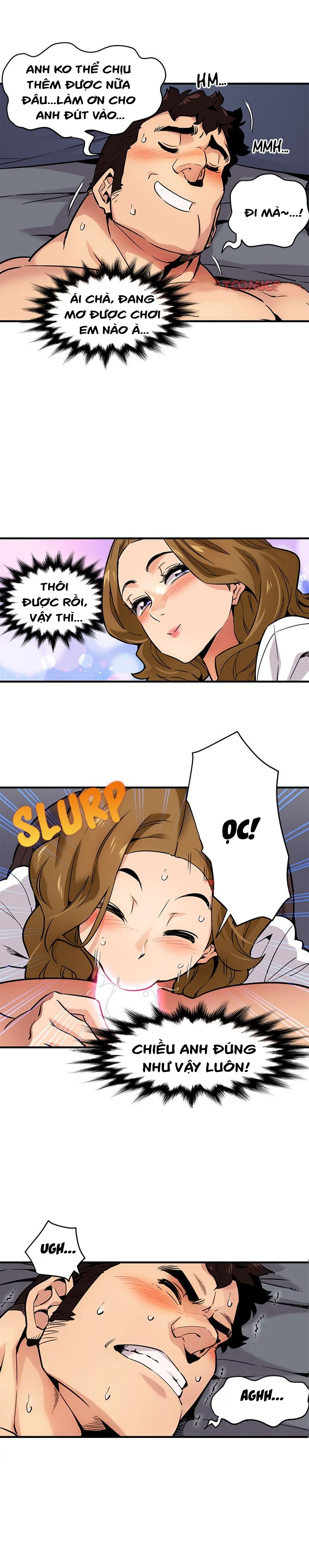 Đọc truyện hentai Canh Phòng - Chap 4: Bất Ngờ...