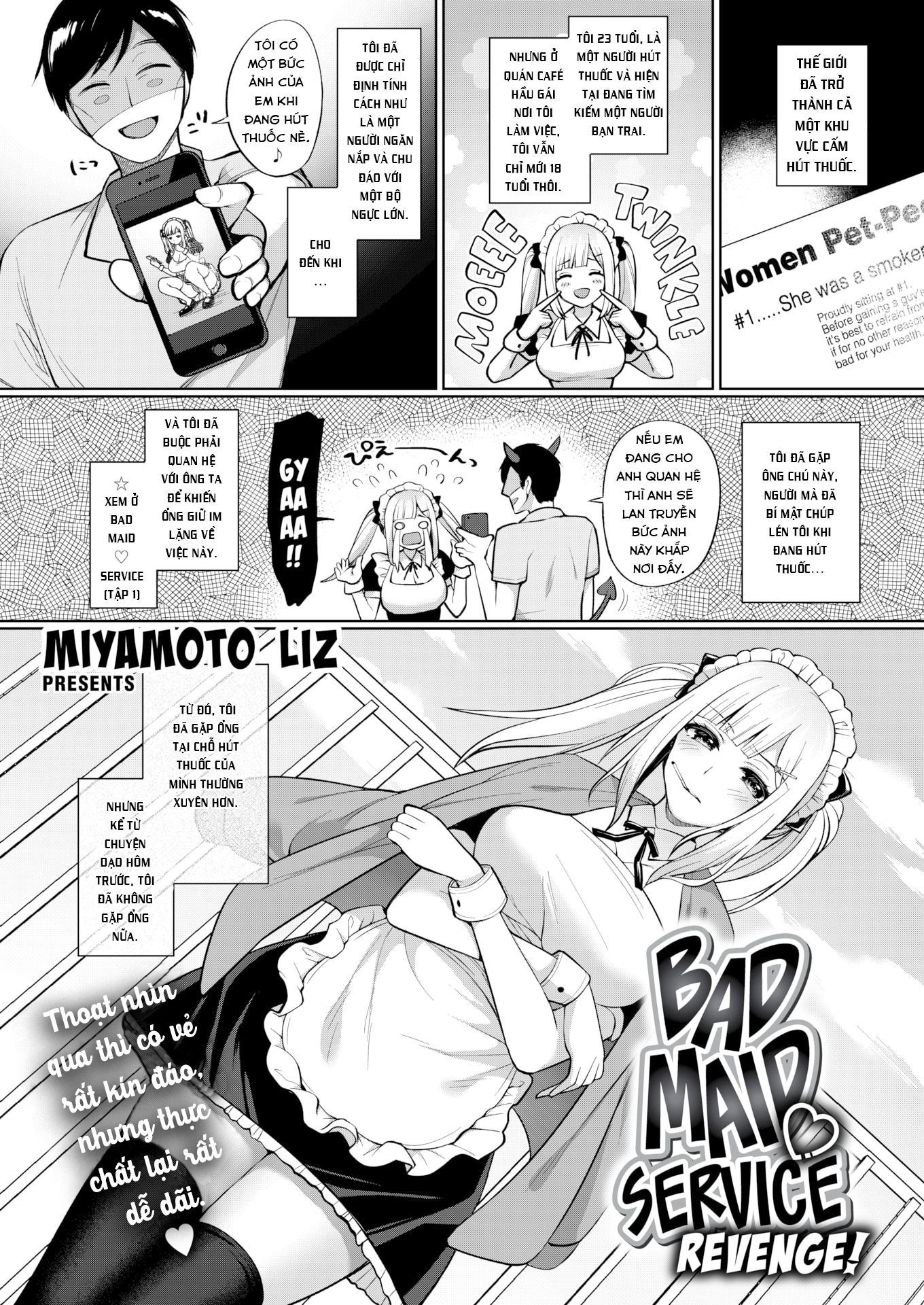 Đọc truyện hentai Bad Maid ❤ Service Revenge! - Chap 2 [Không Che]