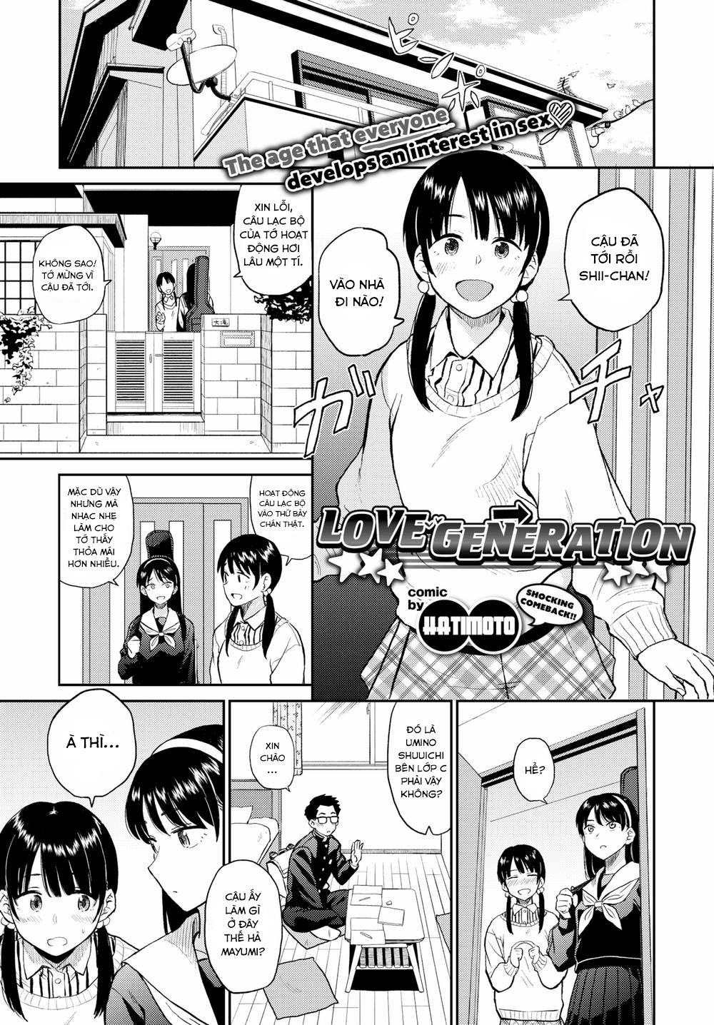 Đọc truyện hentai Love Generation - Oneshot