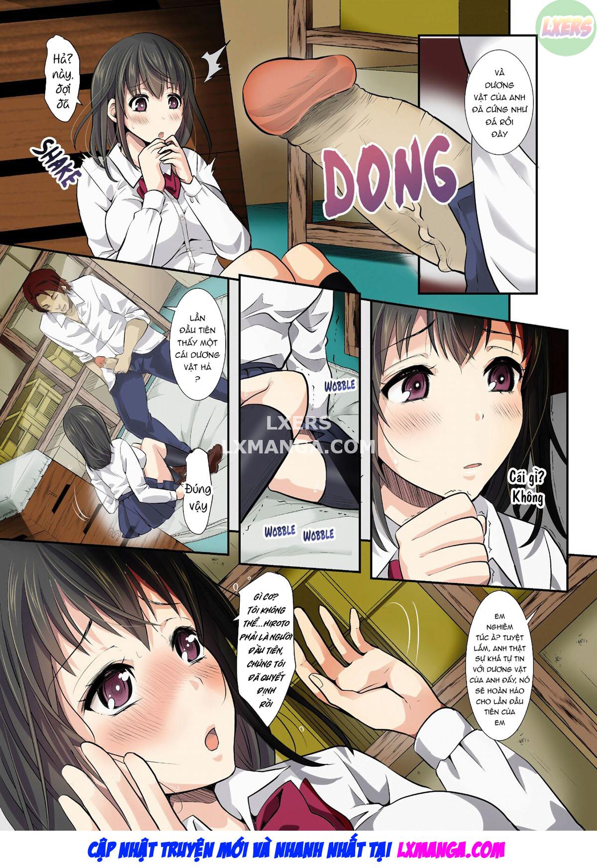 Đọc truyện hentai Khi hoa anh đào rơi - Oneshot