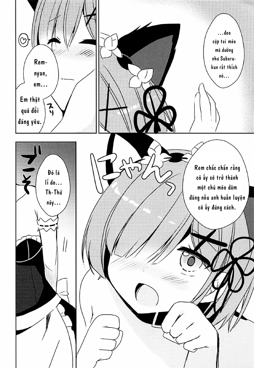 Đọc truyện hentai Em Là Chú Mèo Dâm Đãng Của Anh ! (Re: Zero Kara Hajimeru Isekai Seikatsu) - Oneshot