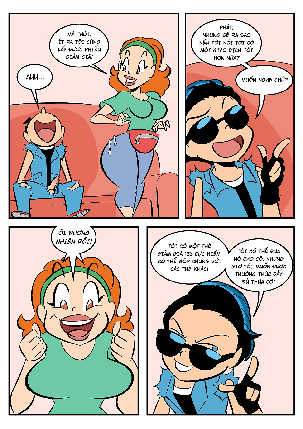 Đọc truyện hentai Bà nội trợ nghiện đồ giảm giá - Oneshot