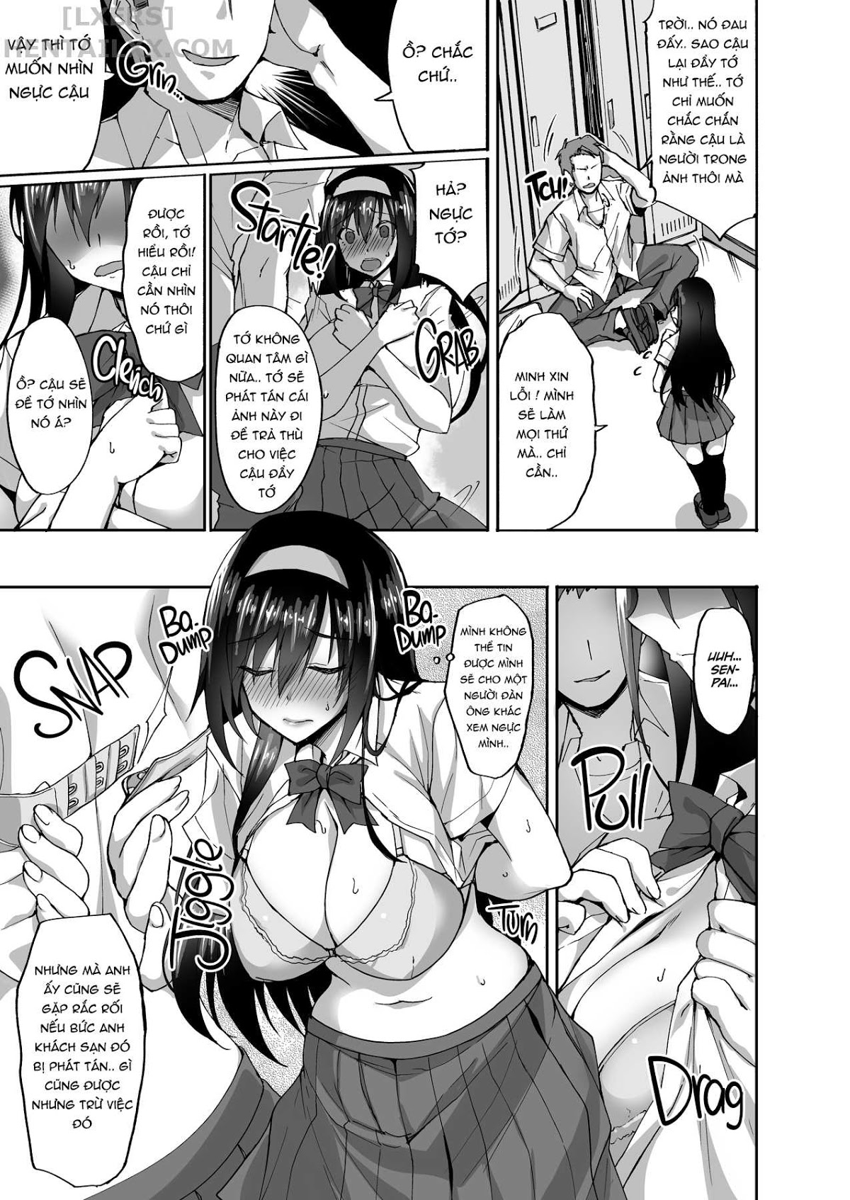 Đọc truyện hentai Netorare Kouhai Kanojo - Chap 1 - Taken and Fucked Behind His Back