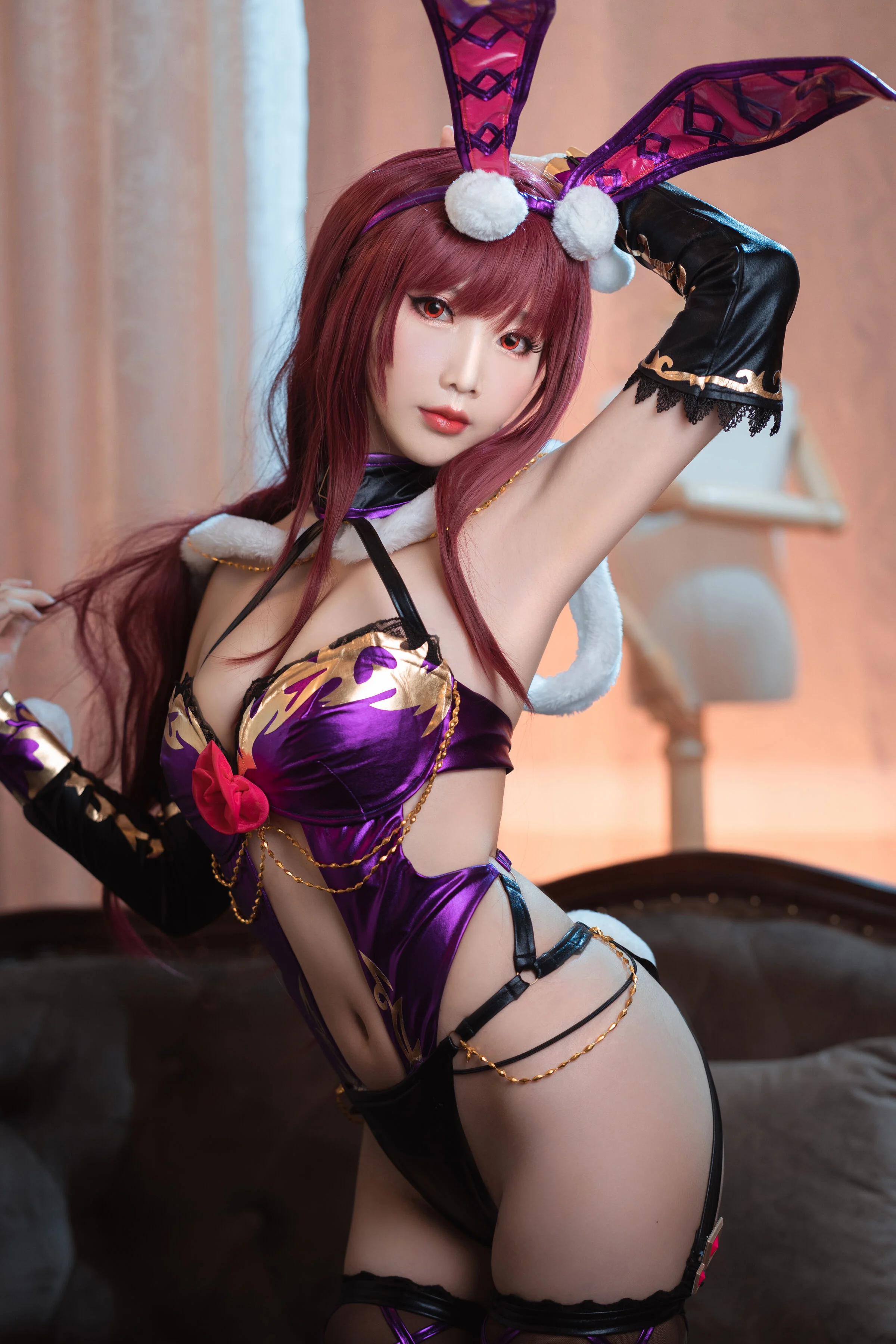 Đọc truyện hentai Tuyển tập Albums siêu phẩm Cosplay - Chap 80 - Pancake Fairy số 093 Cô gái thỏ Scathach
