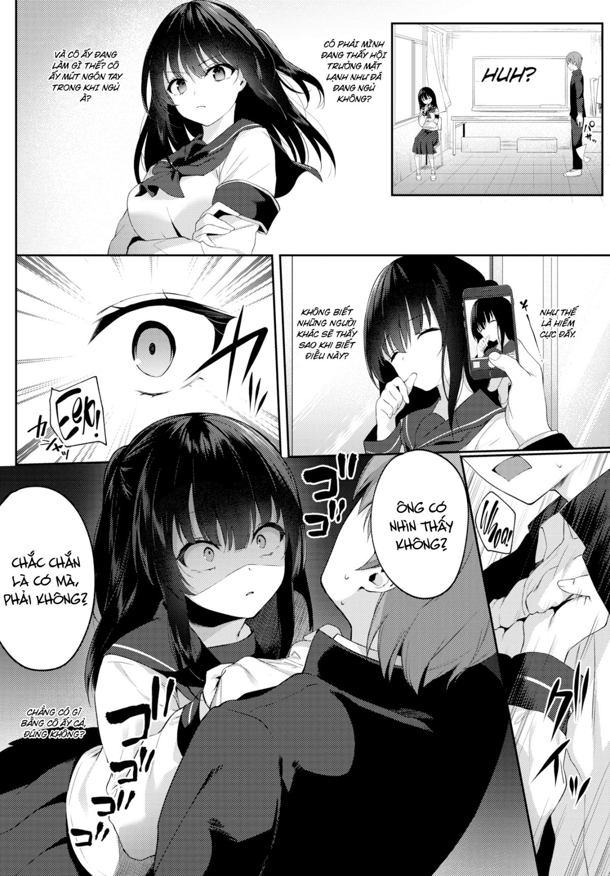 Đọc truyện hentai Điều Gì Nằm Giữa Hai Màu Đen & Trắng? - Oneshot