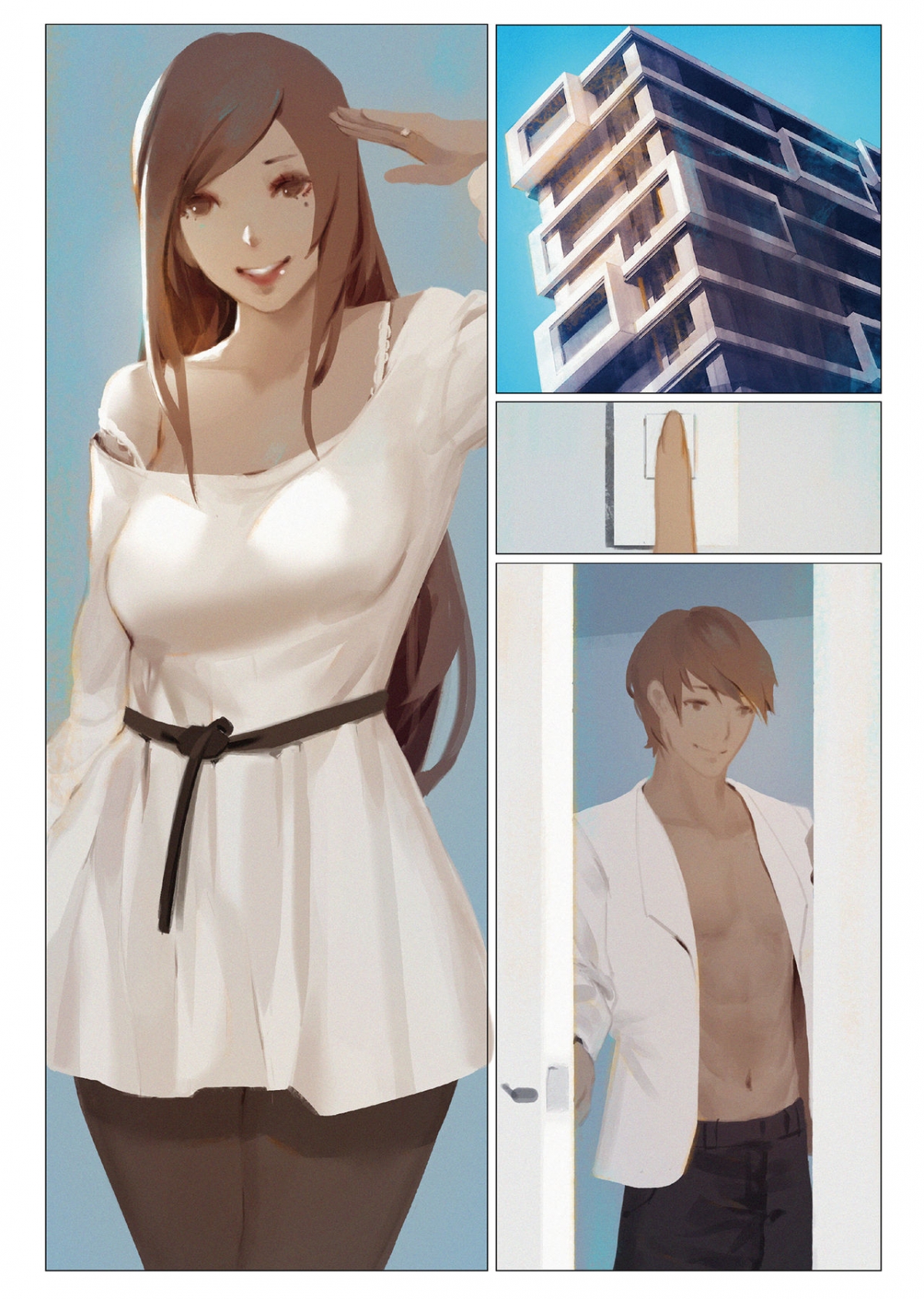 Đọc truyện hentai Cô gái trong xưởng vẽ của tôi ✍ - Sample