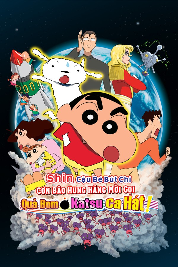 Shin Cậu Bé Bút Chì Cơn Bão Hung Hăng Mời Gọi Quả Bom Katsu Ca Hát