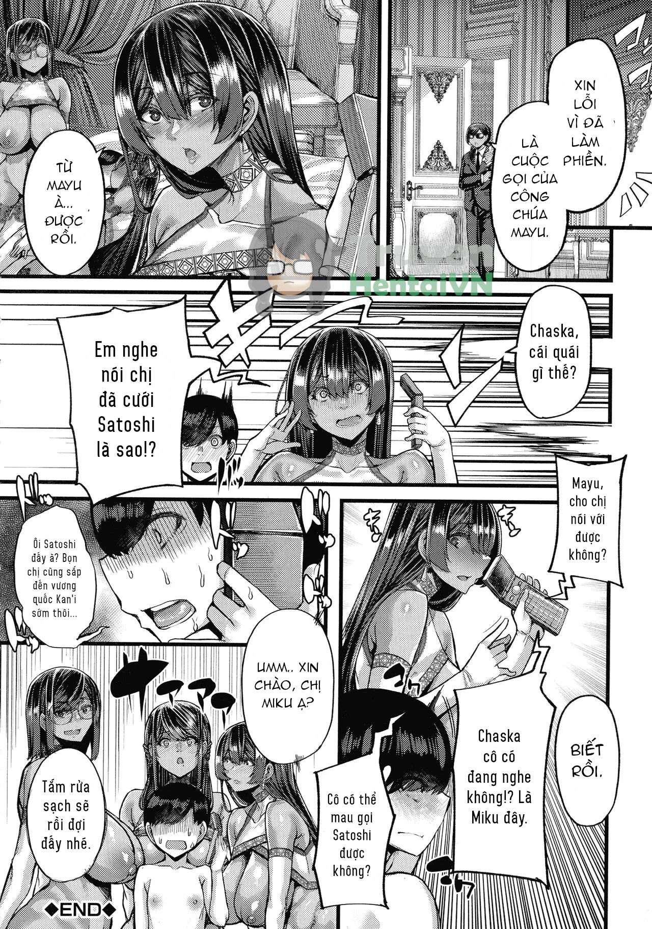 Đọc truyện hentai Kasshoku Hime to Himitsu no Keiyaku - Chap 4
