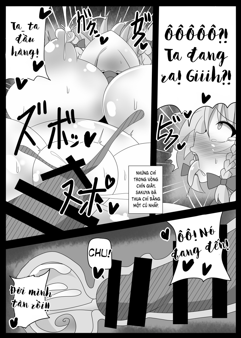 Đọc truyện hentai Sakuya Trip (Touhou Project) - Oneshot