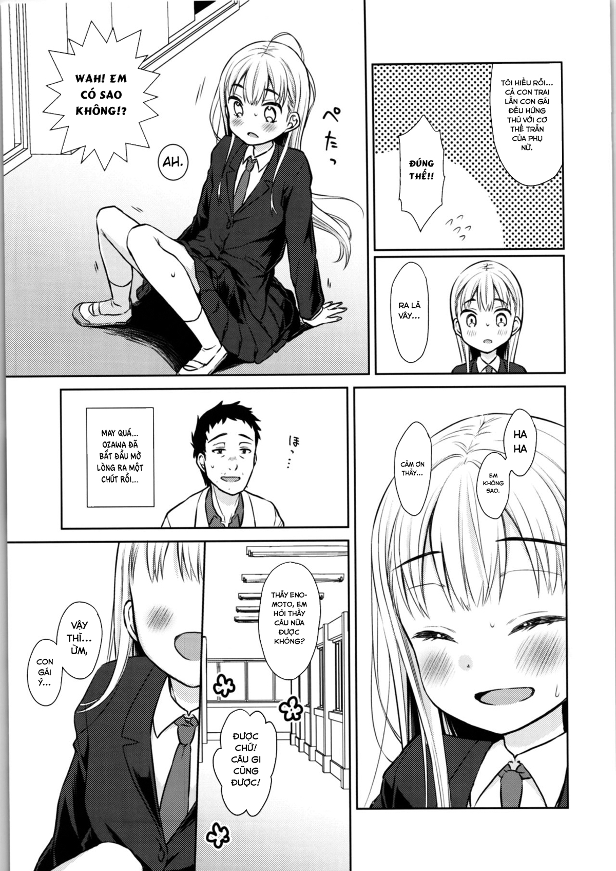 Đọc truyện hentai Hội chứng TS Haruki-kun - Chap 1: Giáo dục giới tính